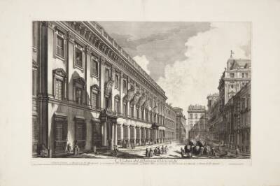 Palazzo Odescalchi, overfor Palazzo Colonna SS. Apostoli-kirken