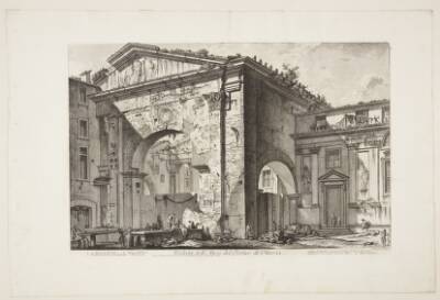 Octavia's Portico, set udefra