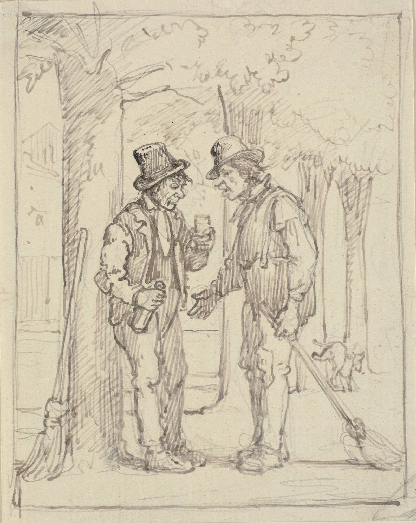 Ladegaardslemmer, Wilhelm Marstrand, 1810-1873