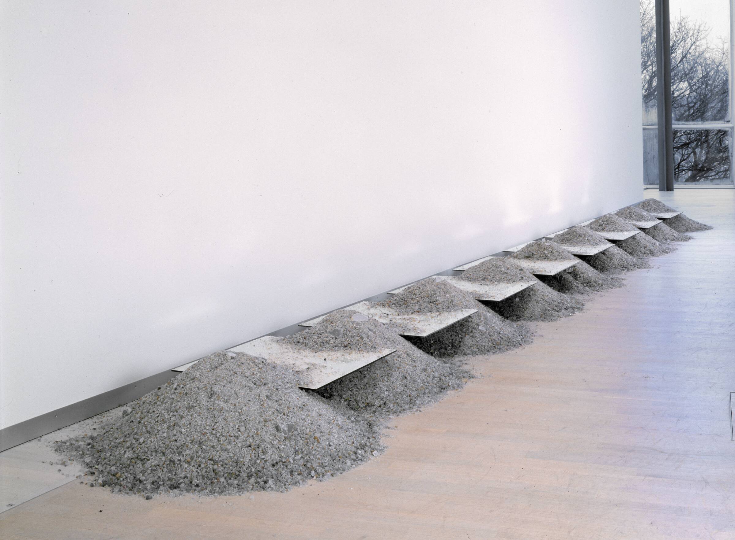 Eight-Part-Piece (Cayuga Salt Mine Project), Robert Smithson, 1969