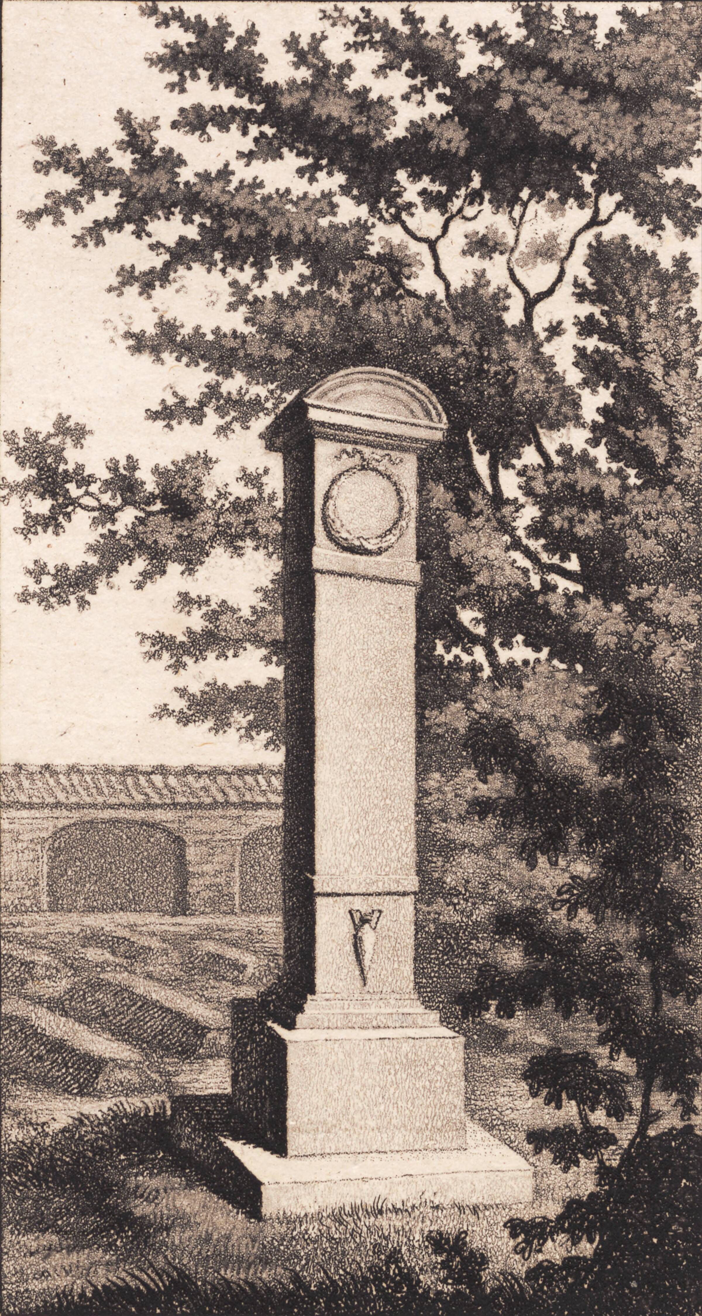 Mindestøtten for Riber, J.F. Clemens, 1748-1831