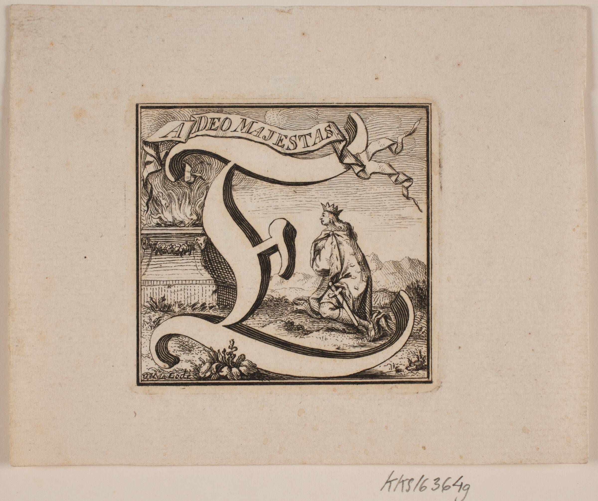 Initial til Frederik IV's Salvingsakt, Odvardt Helmoldt de Lode, 1749