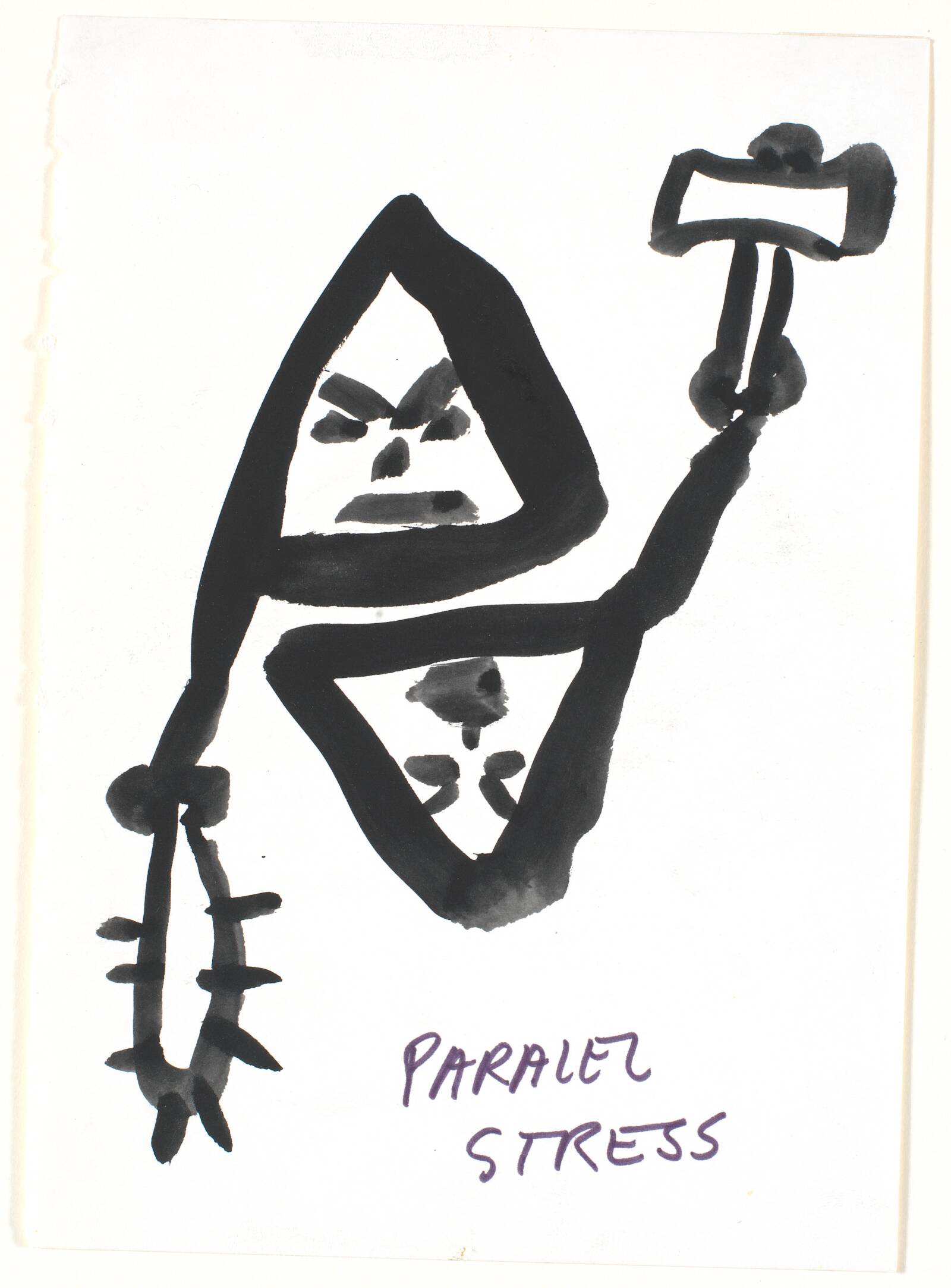 Paralel stress, Claus Carstensen, 1982