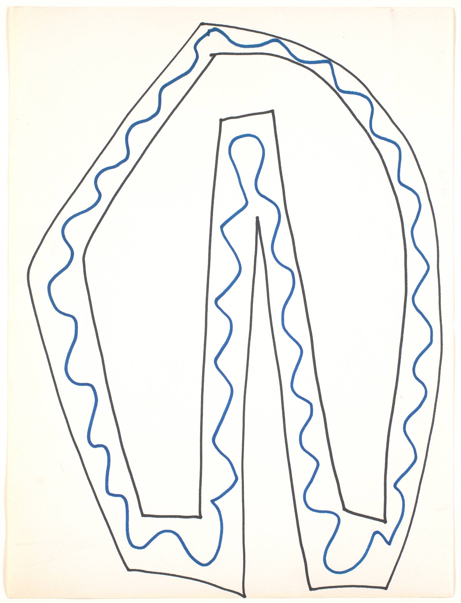 Uden titel, Richard Mortensen, 1970-1972
