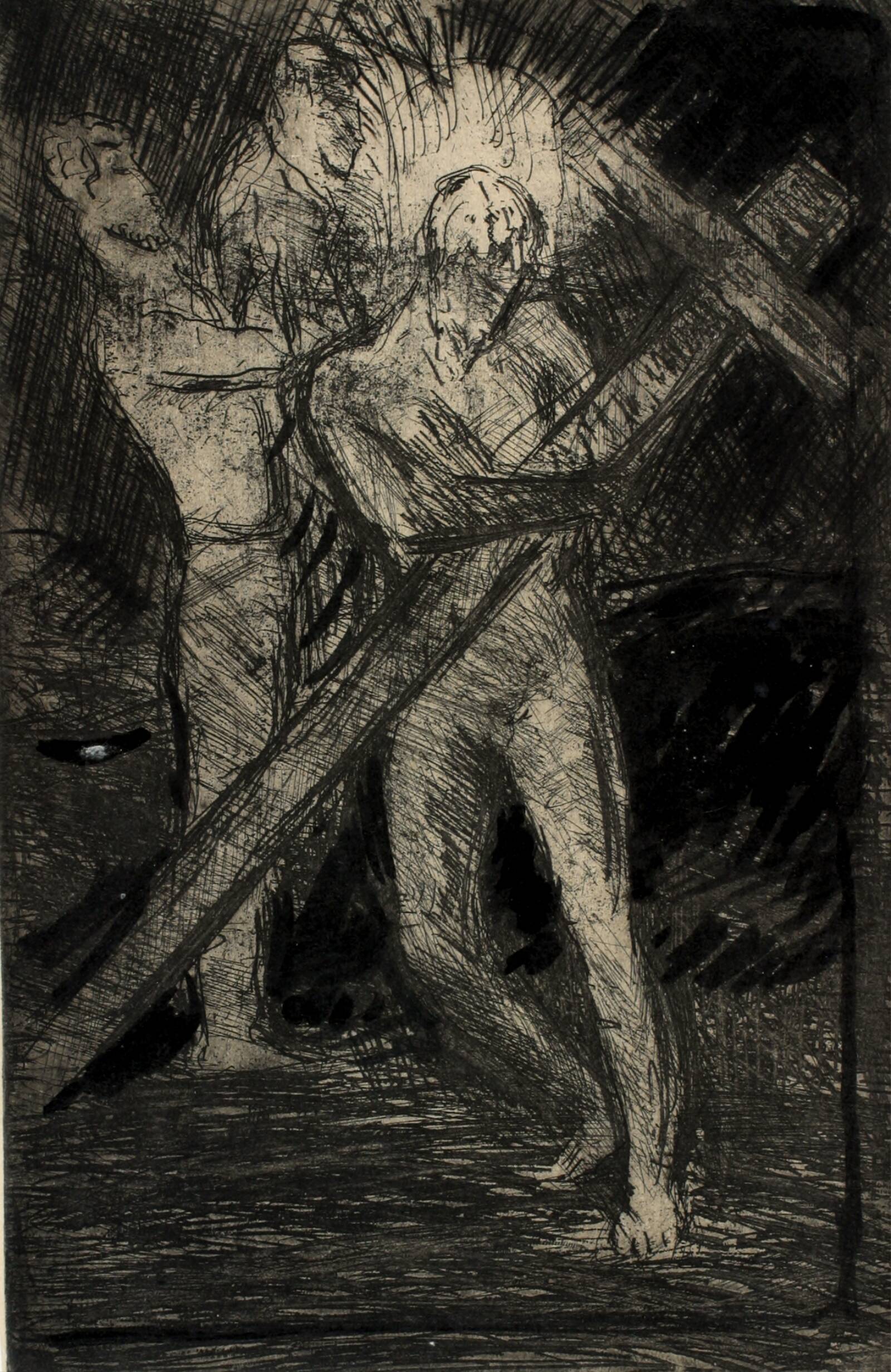 Korsnedtagelsen, Holger J. Jensen, 1930-1934