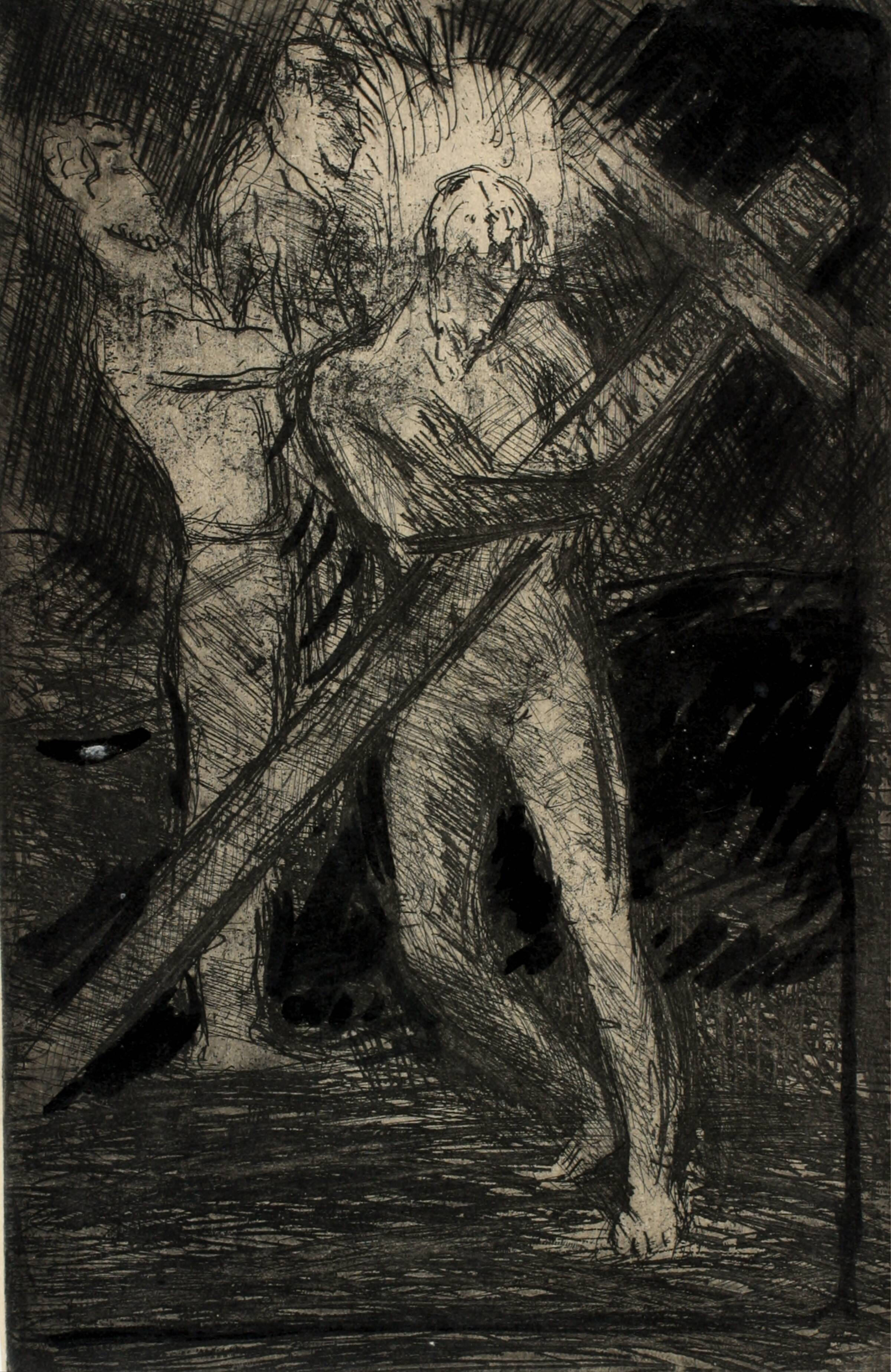 Korsnedtagelsen, Holger J. Jensen, 1930-1934