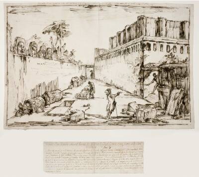 Istacidiernes grav nær Herculanum-porten i Pompeji