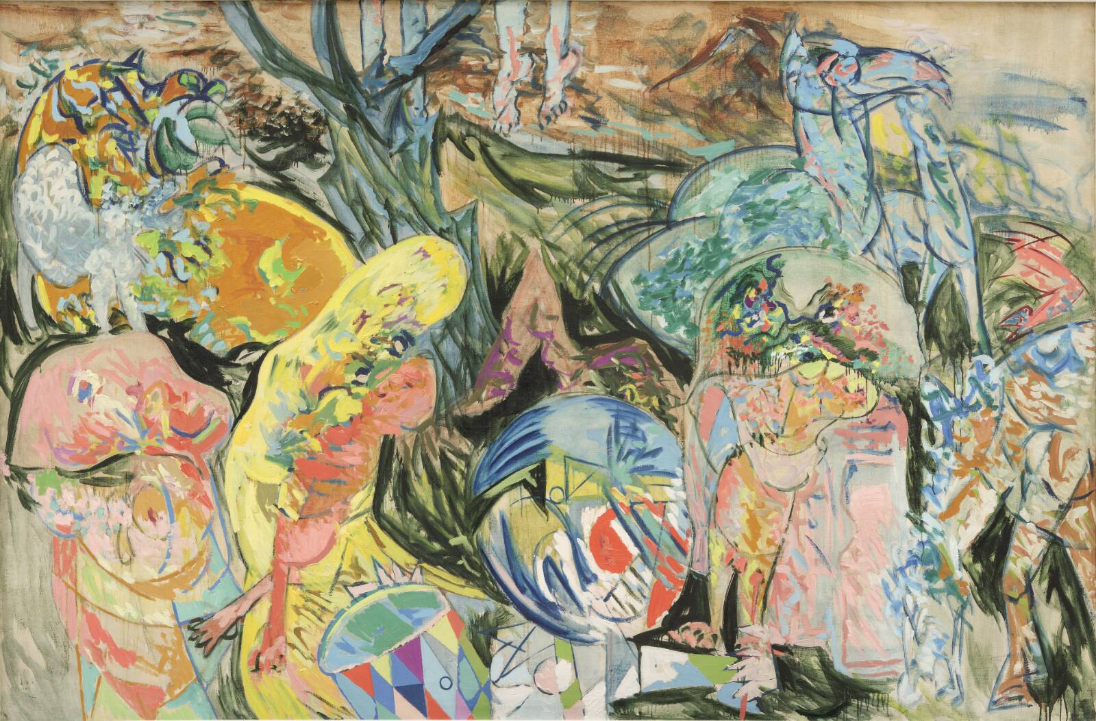 Vision. Maleri til Arthur Rimbaud, Richard Mortensen, 1944