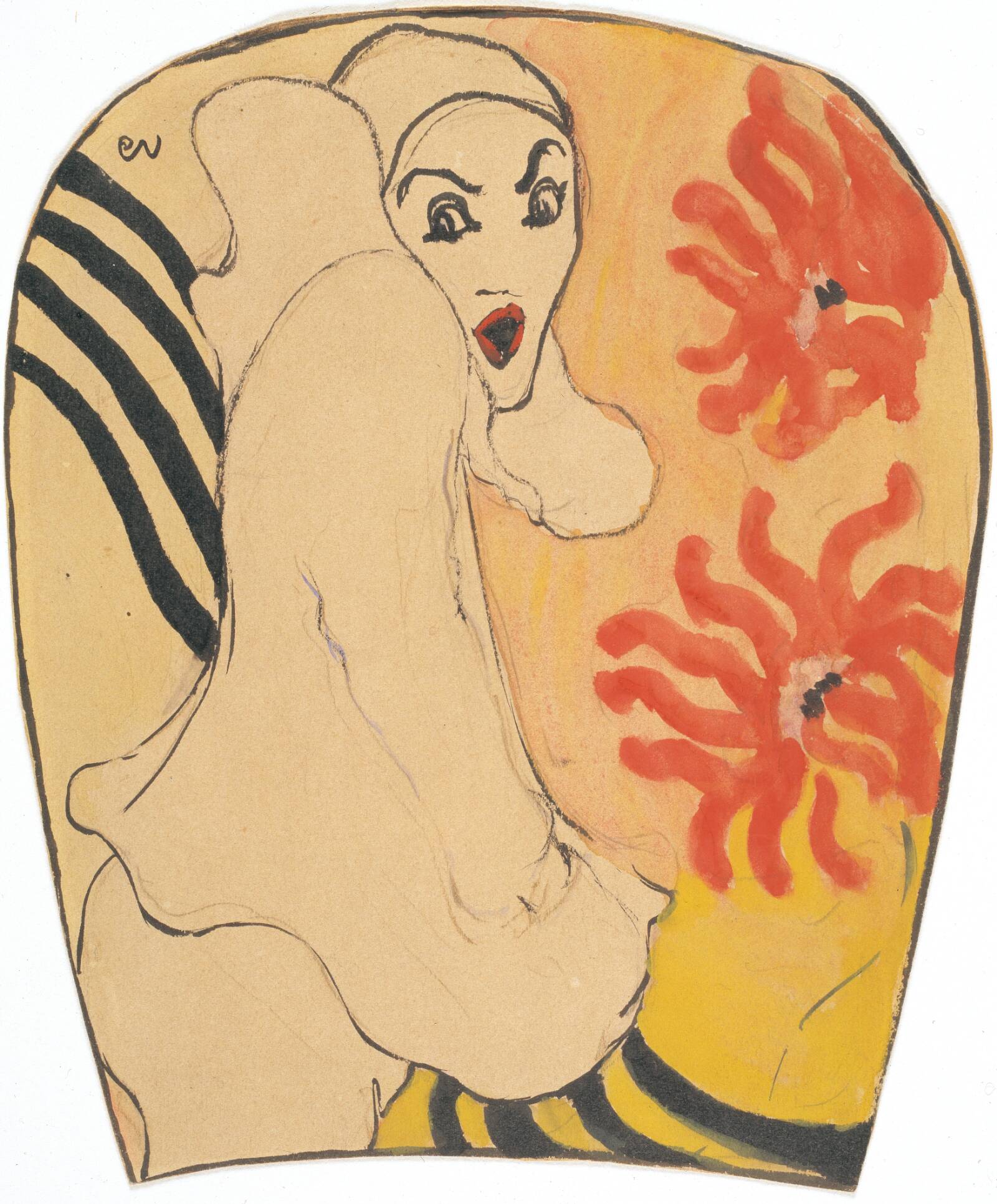 Pierrot, Edouard Vuillard, 1890-1891