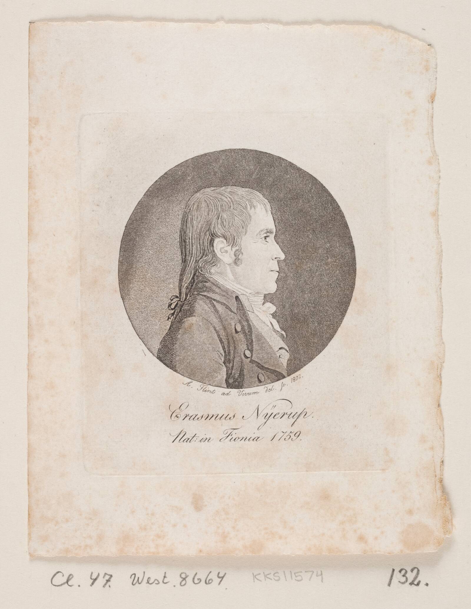Rasmus Nyerup, Andreas Flint, 1802