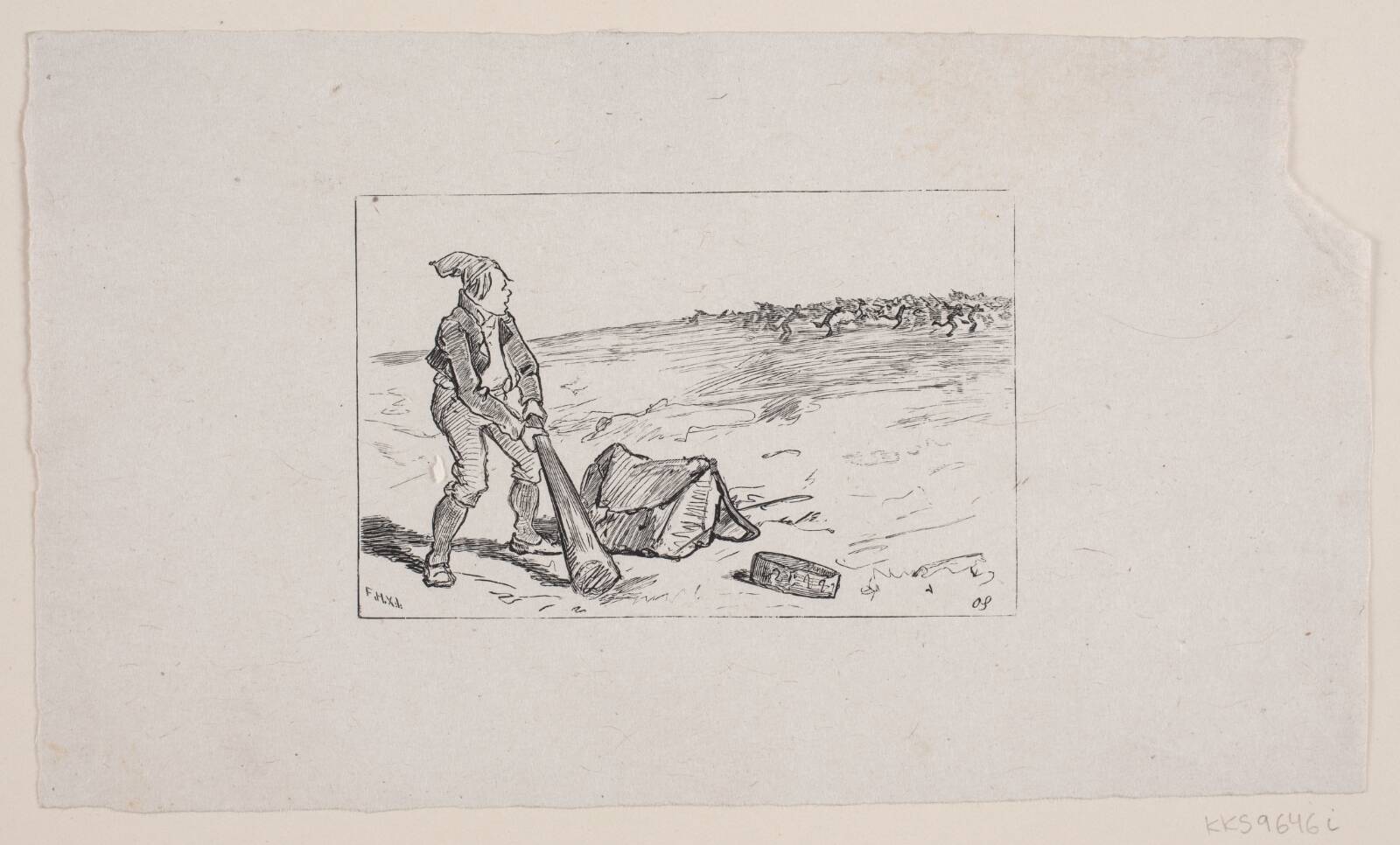 Illustration til Eventyr, Ubekendt, 1870-1878
