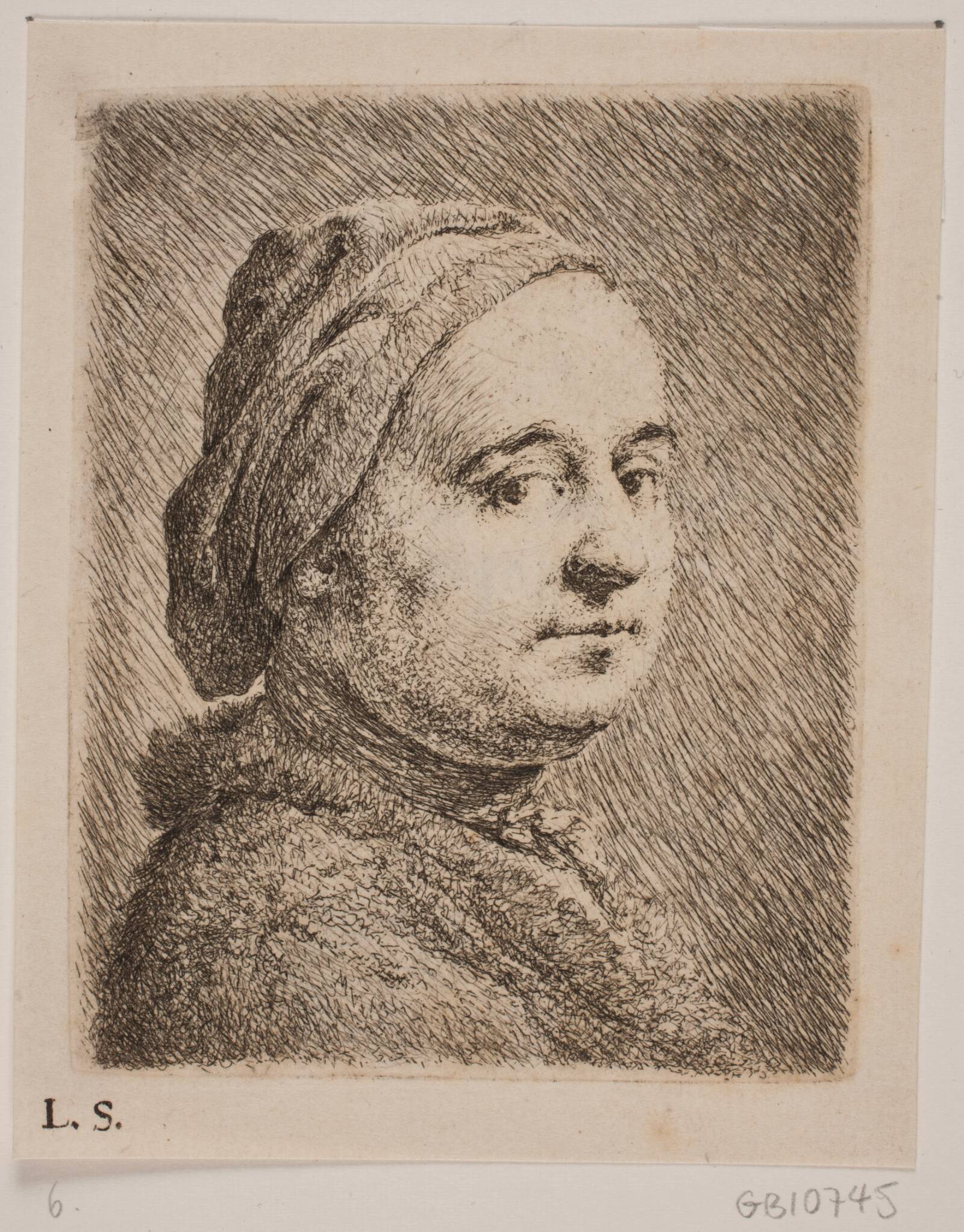 Brystbillede af en midaldrende Mand, Joseph Brecheisen, 1748-1768