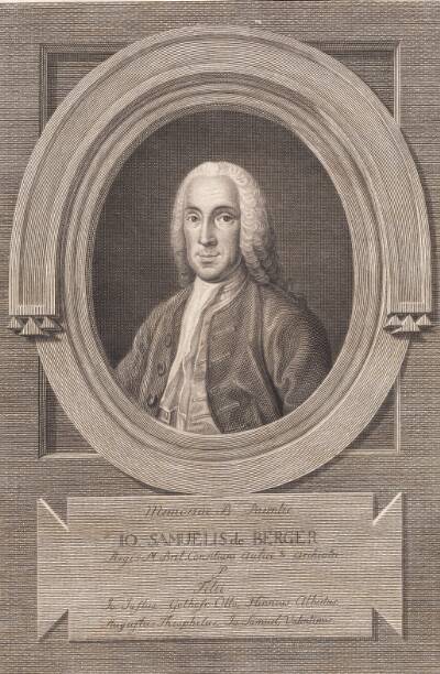 Portræt af læge Johann Samuel von Berger