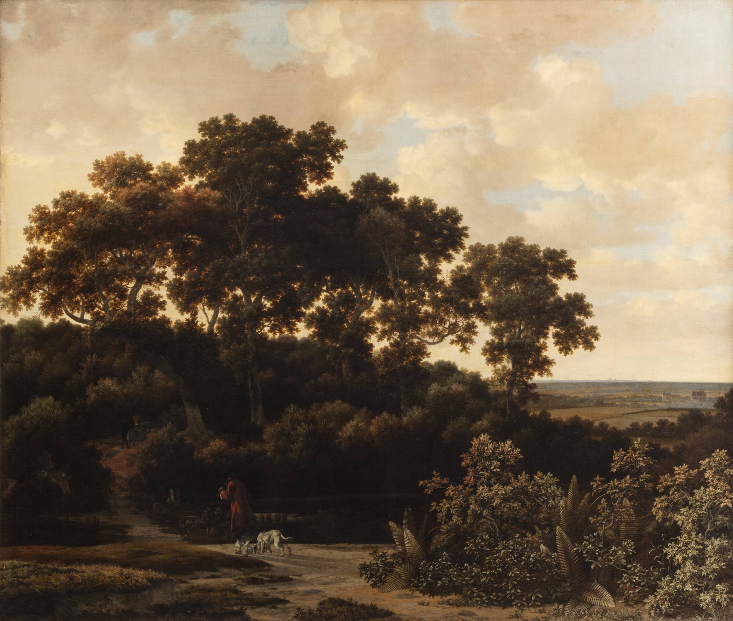 Vildtbanen nær Arnhem, Johan le Ducq, 1630-1669