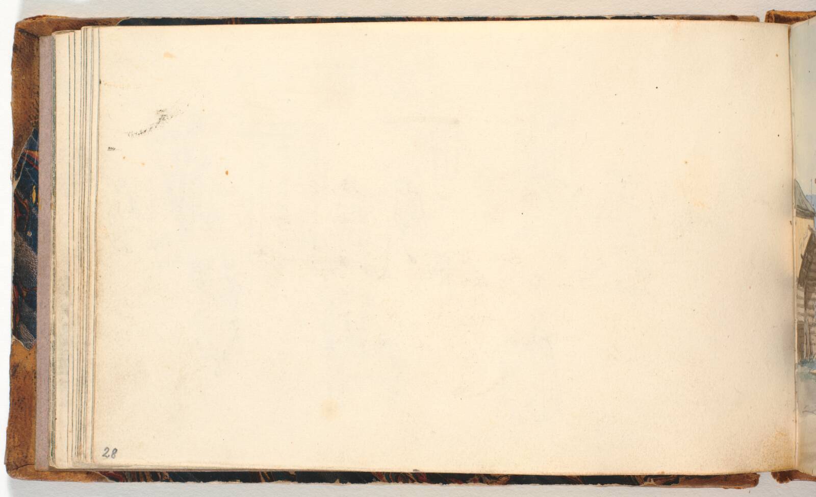 Blank, Martinus Rørbye, 1832