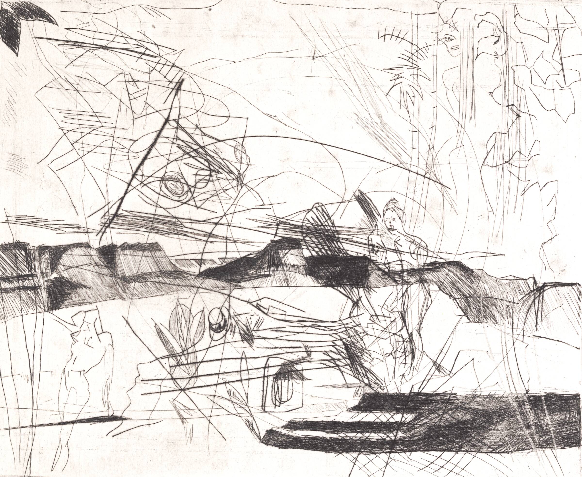 Friluftsliv, Per Kirkeby, 1963-1976