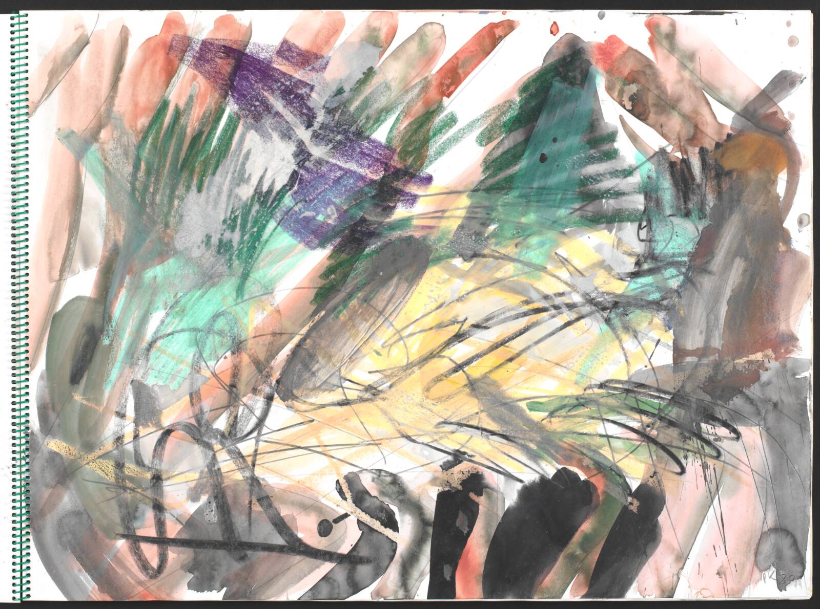 Abstraktion, Per Kirkeby, 1980-1981