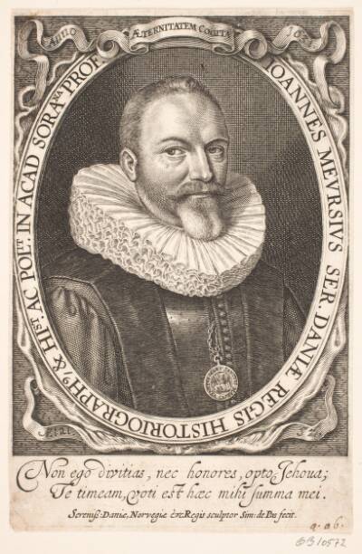 Johannes Meursius, kongelig histograf