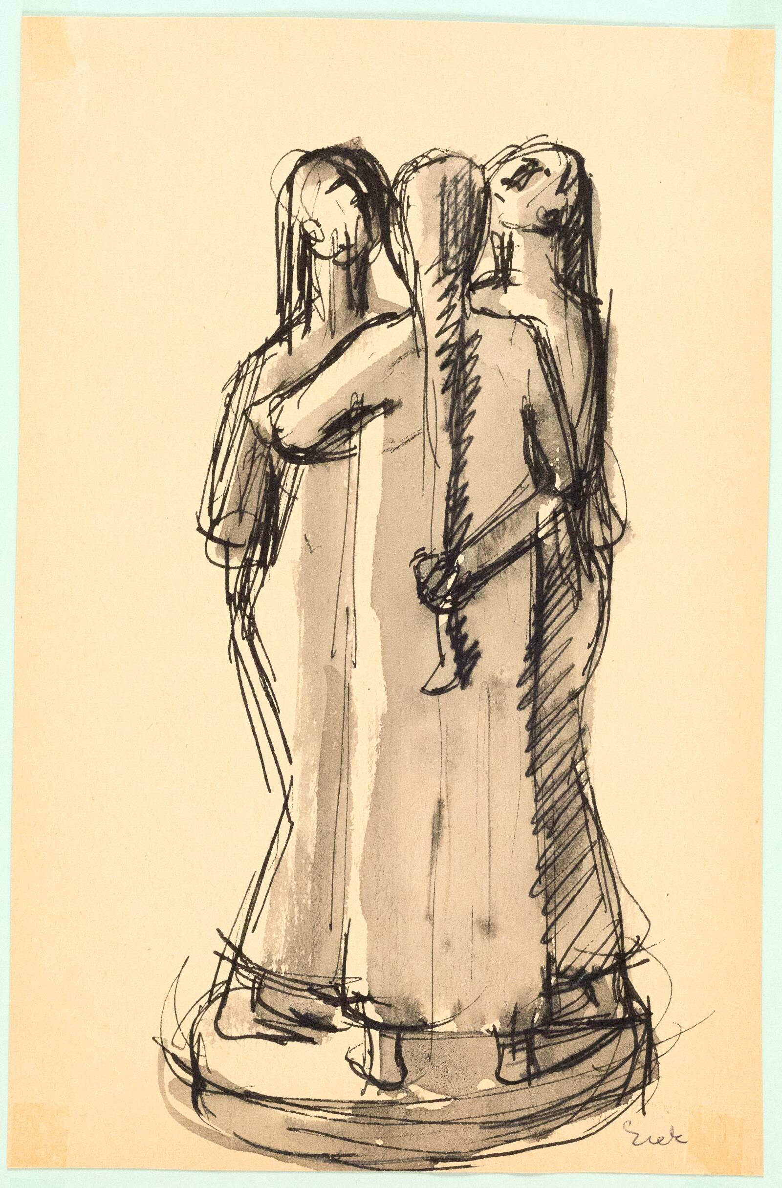 Solpiger, Gottfred Eickhoff, 1955-1959