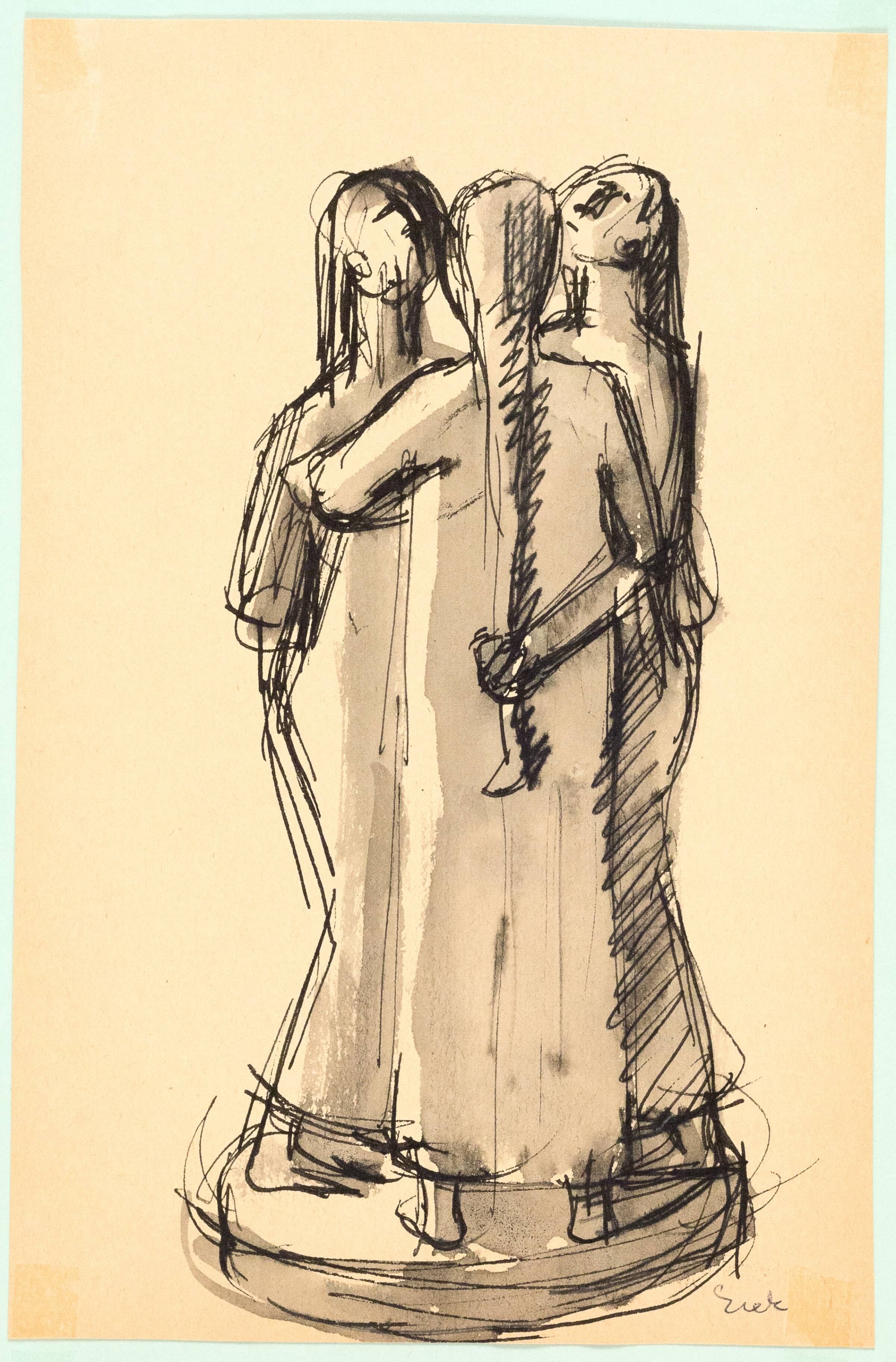 Solpiger, Gottfred Eickhoff, 1955-1959