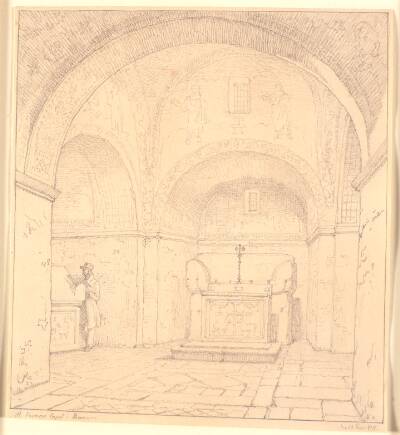 Galla Placidias' grav i St.Nazareo Capel i Ravenna