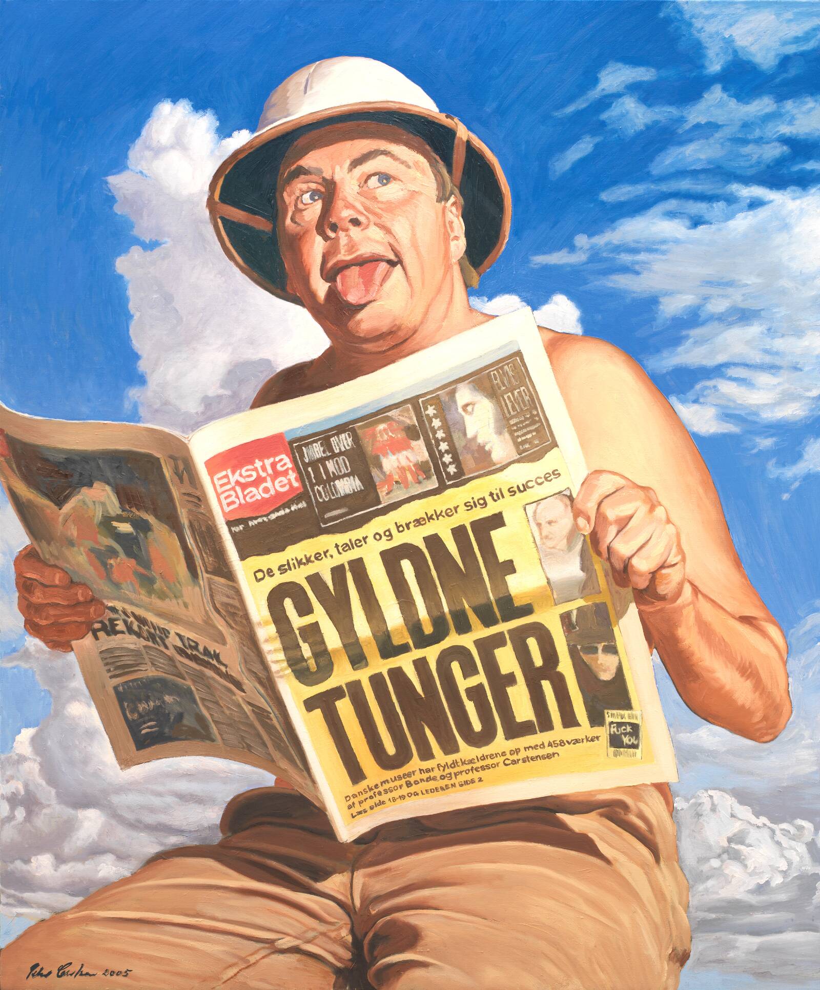 Gyldne tunger, Peter Carlsen, 2005