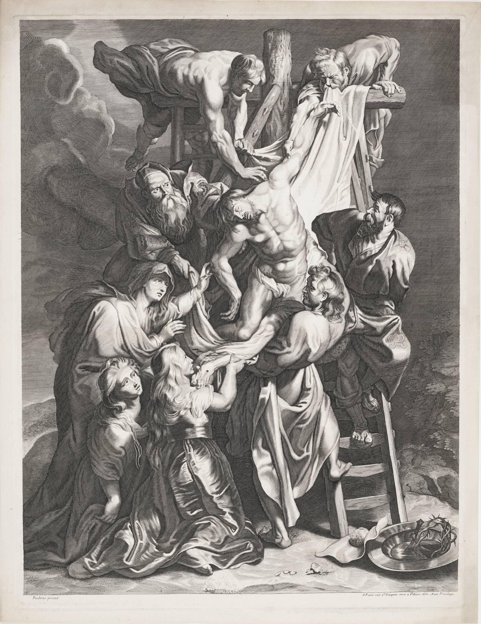 Korsnedtagelsen, Ubekendt, 1655-1703