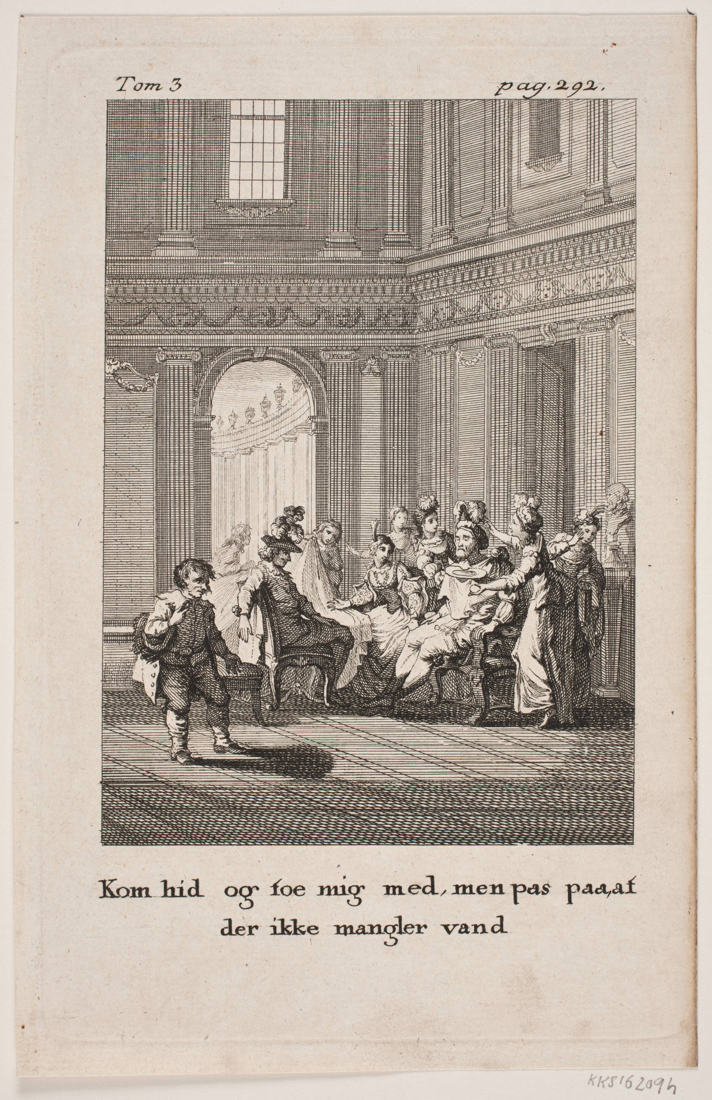 Illustration til Don Quixote, Georg Haas, 1776-1777