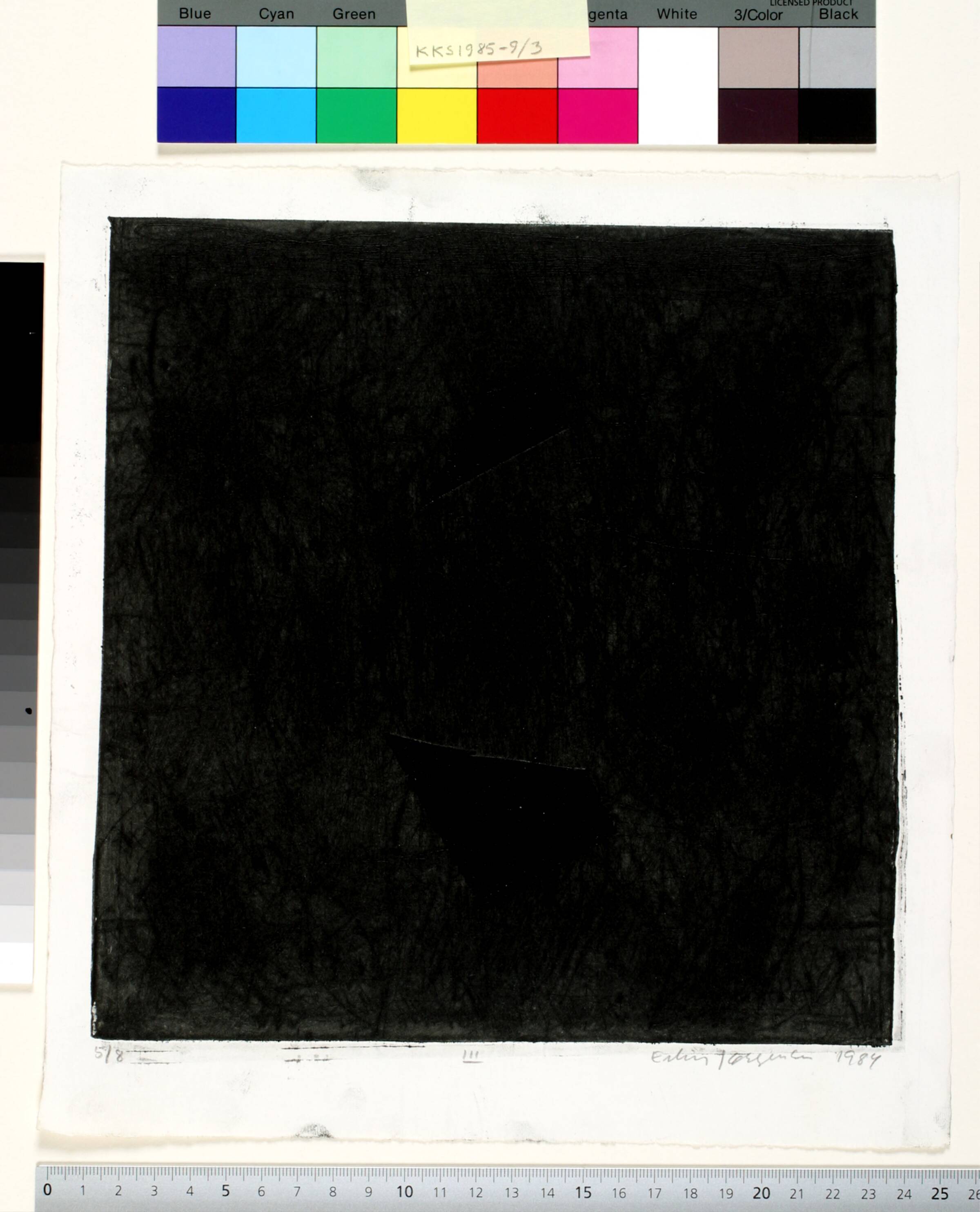 Dagbogsblad III, Erling Jørgensen, 1984