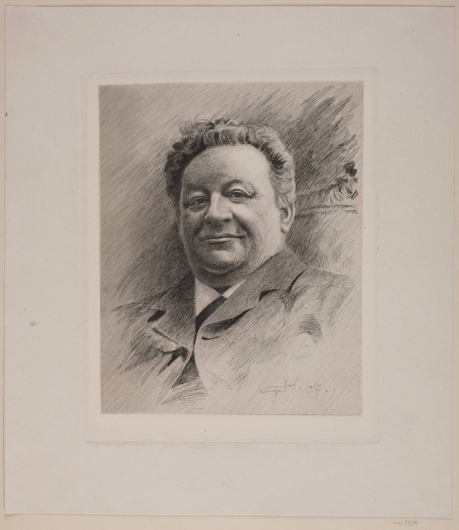 Olaf Poulsen, Figge Holmgren, 1907