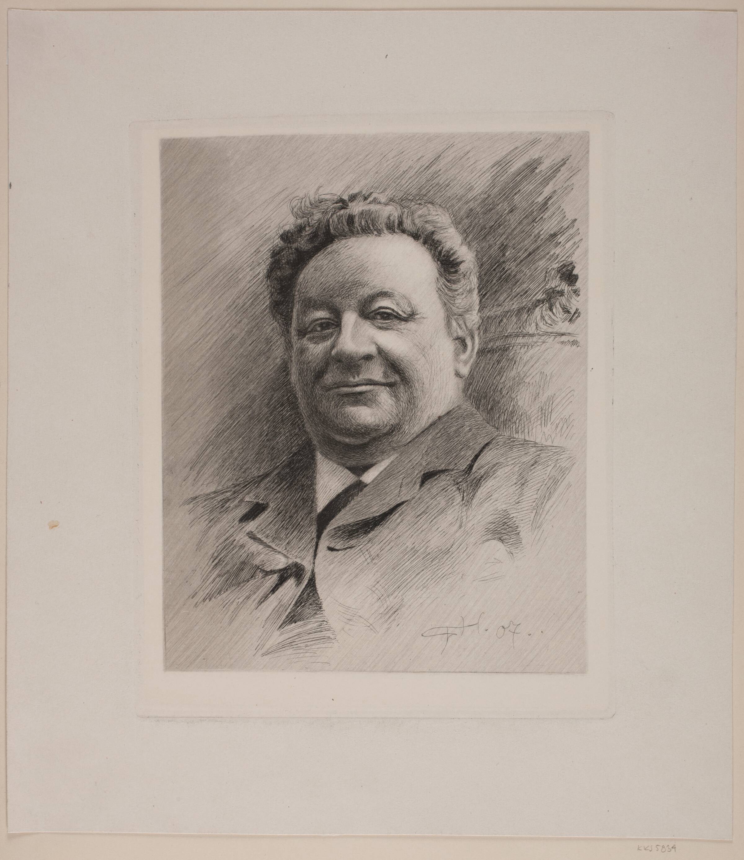 Olaf Poulsen, Figge Holmgren, 1907