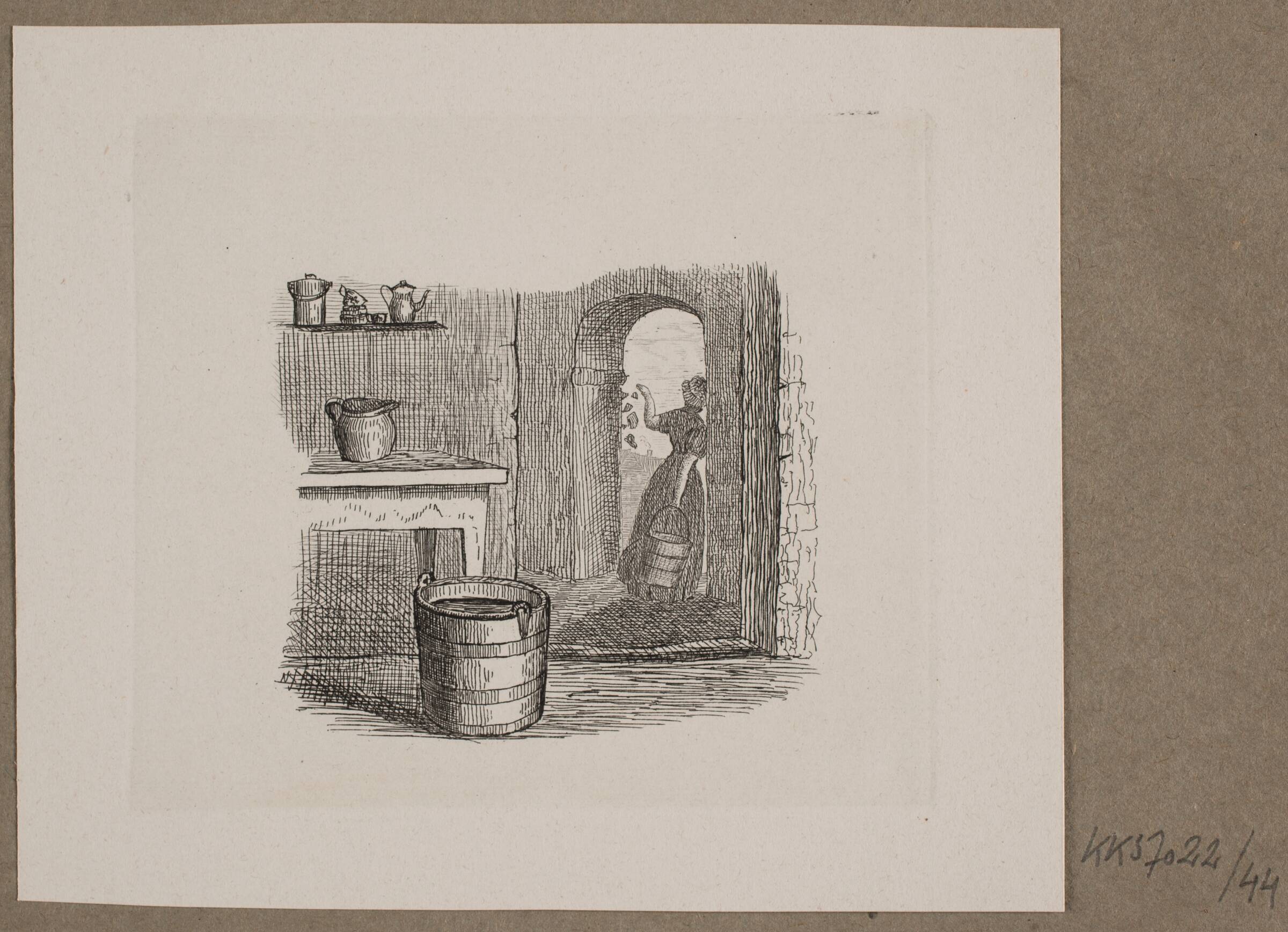 Illustration til O. Specter, "Fabler for Børn", Vilhelm Kyhn, 1838
