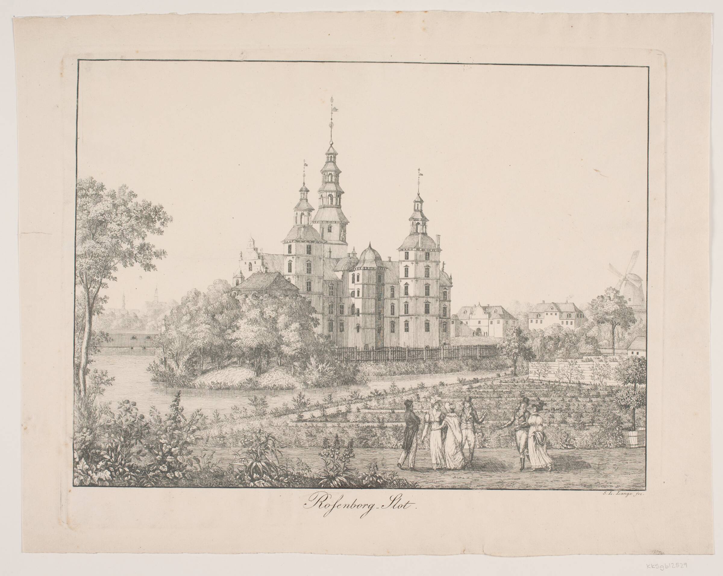 Rosenborg Slot, Søren L. Lange, 1760-1828