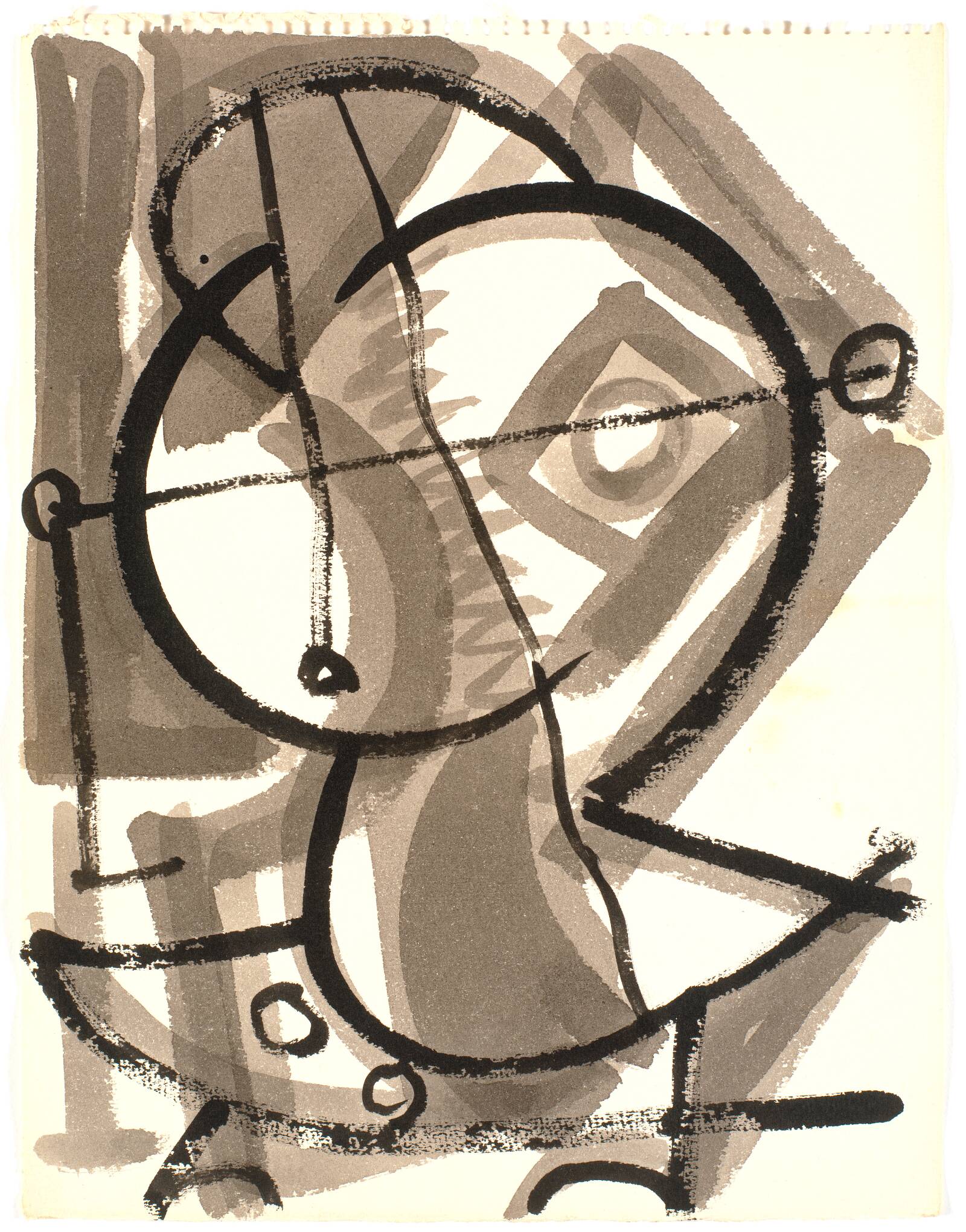 Figuration, Richard Mortensen, 1945-1948
