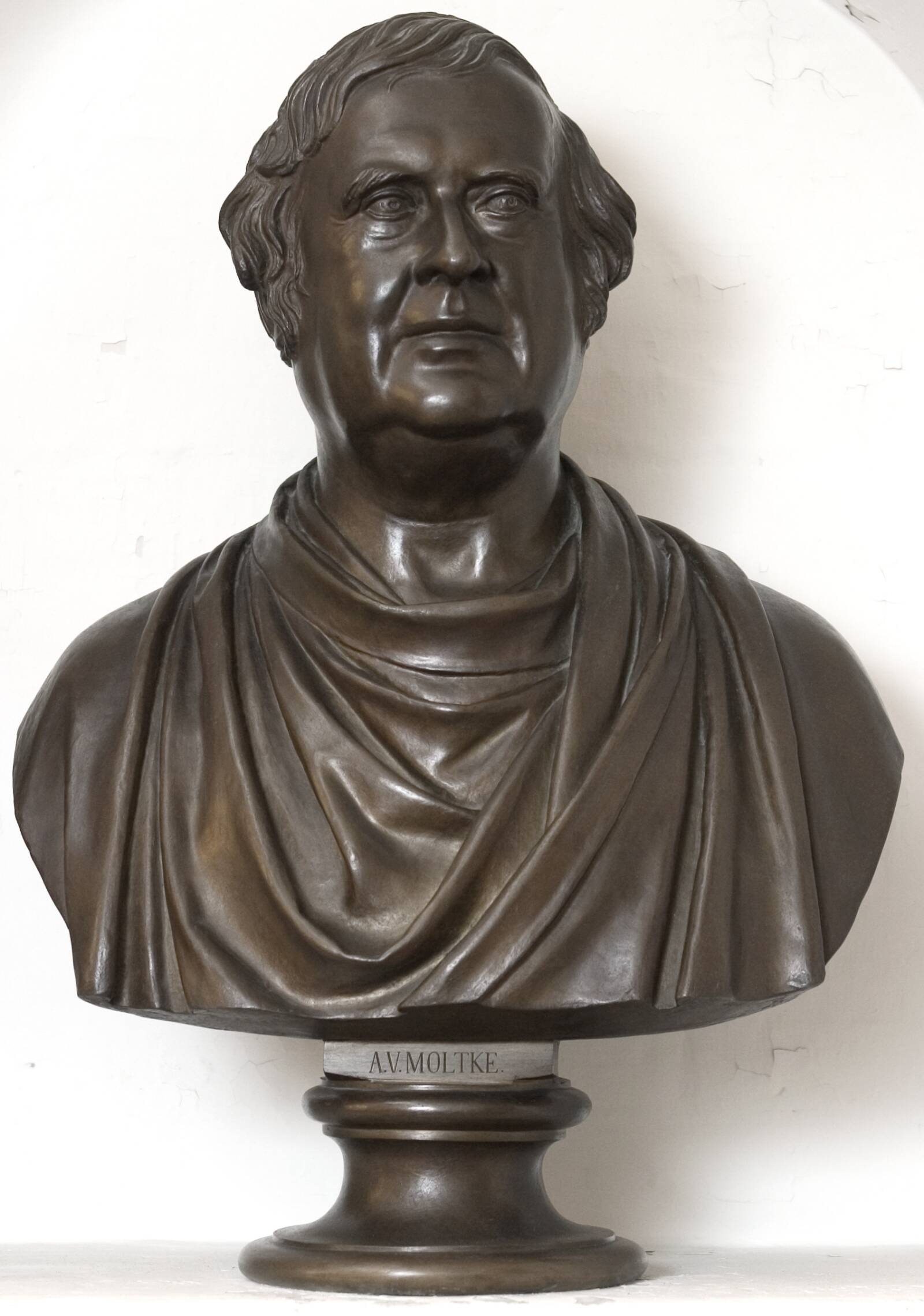 Grev A.W. Moltke, H.W. Bissen, 1855
