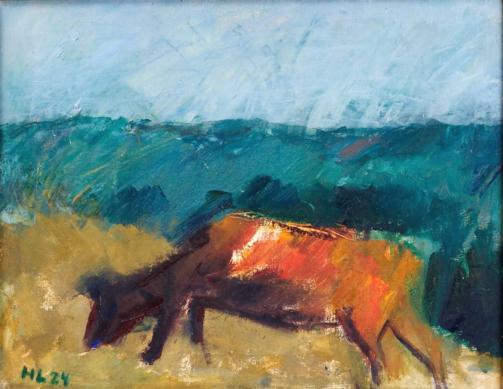 Composition no 160, Maurice Estève, 1957
