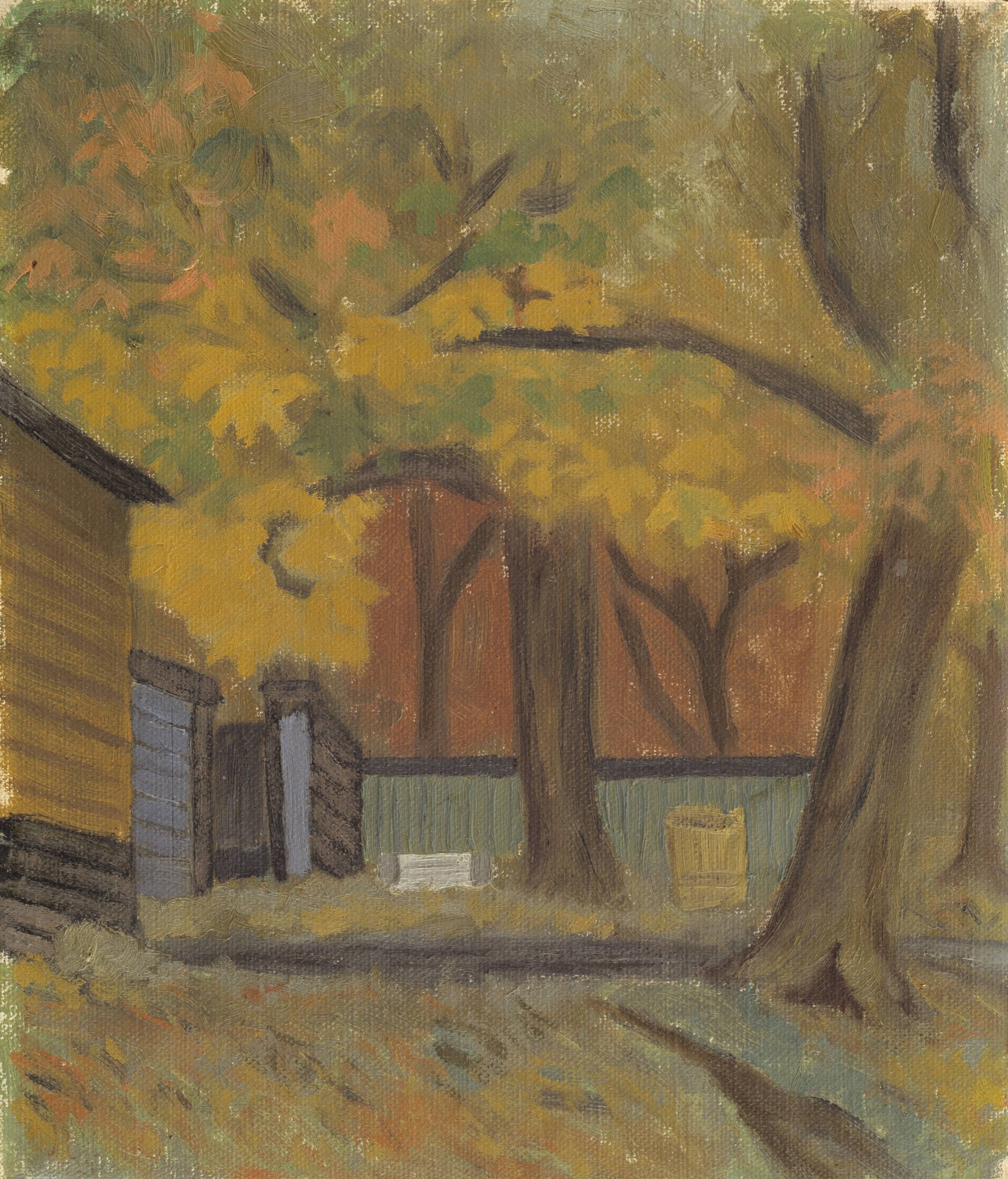 Baghaven på Italiensvej 10, Amager, Richard Mortensen, 1927-1928