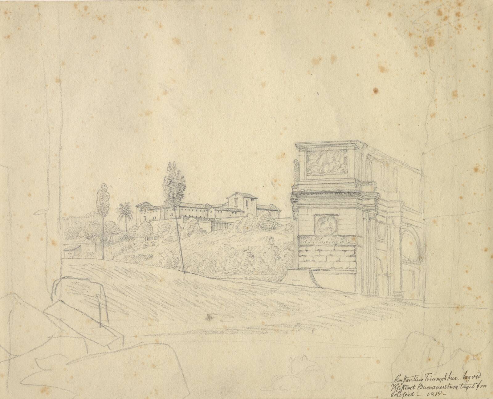 Constantins Triumfbue., C.W. Eckersberg, 1815