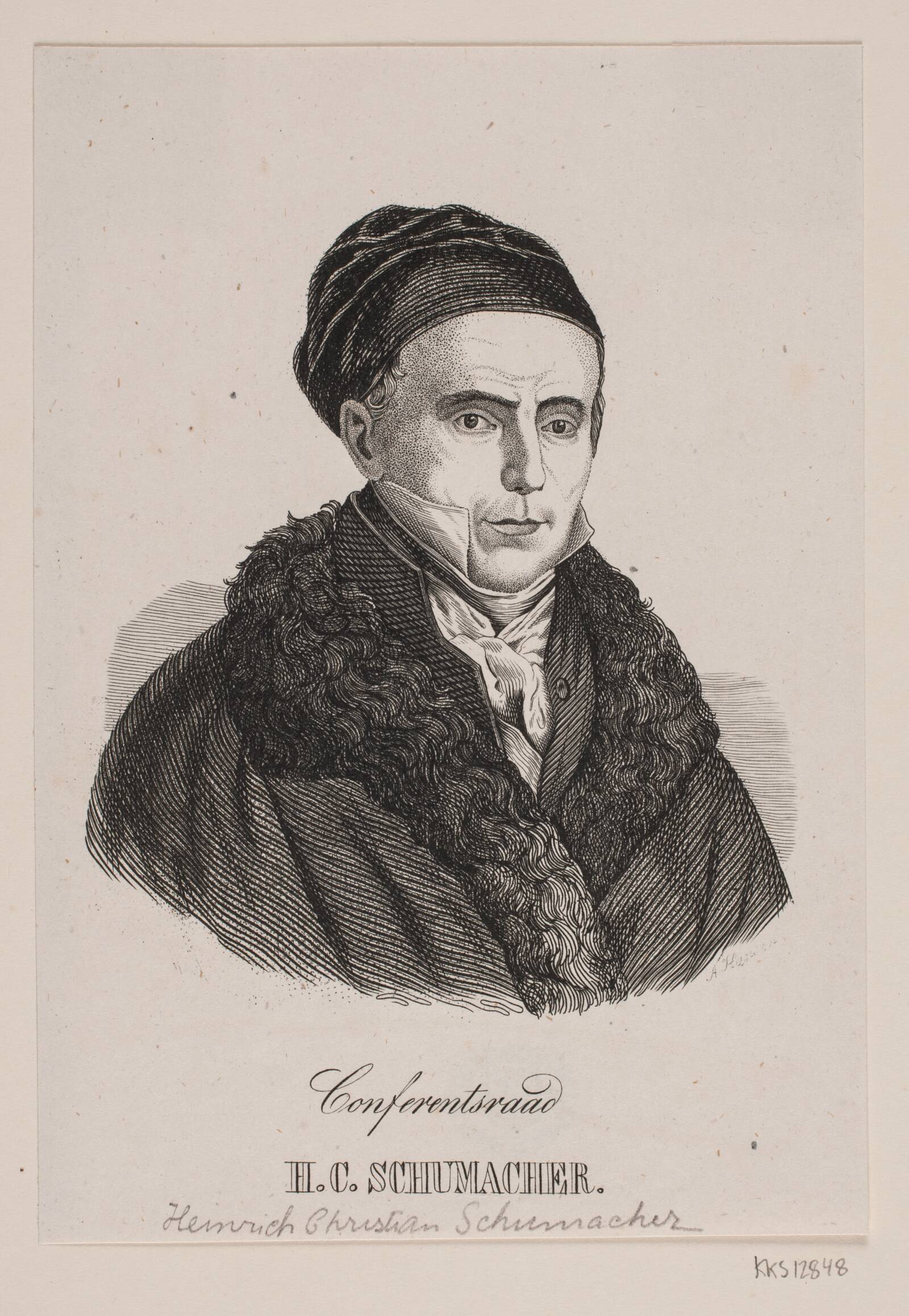 H. C. Schumacher, Anders Hansen, 1815-1882
