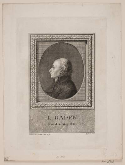Portræt af I. Baden
