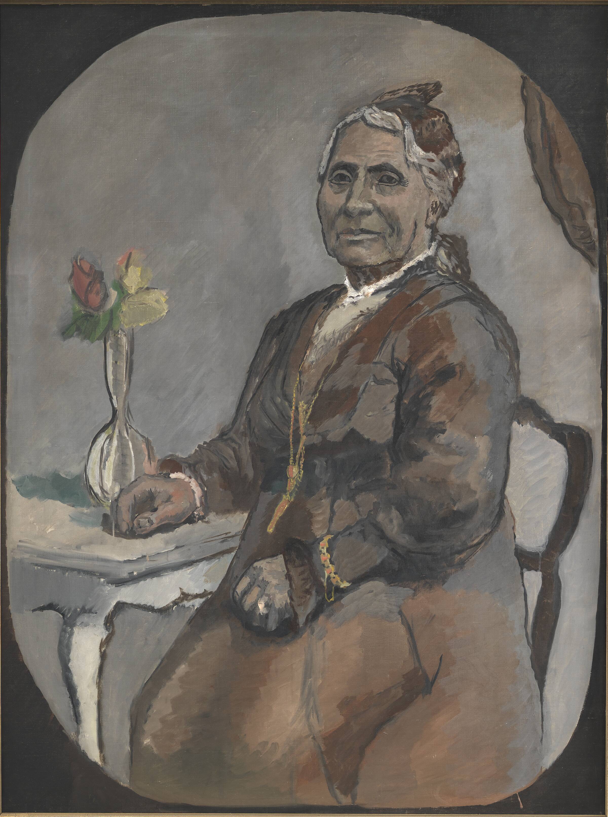 Kunstnerens farmor Marie Mortensen, Richard Mortensen, 1929-1930