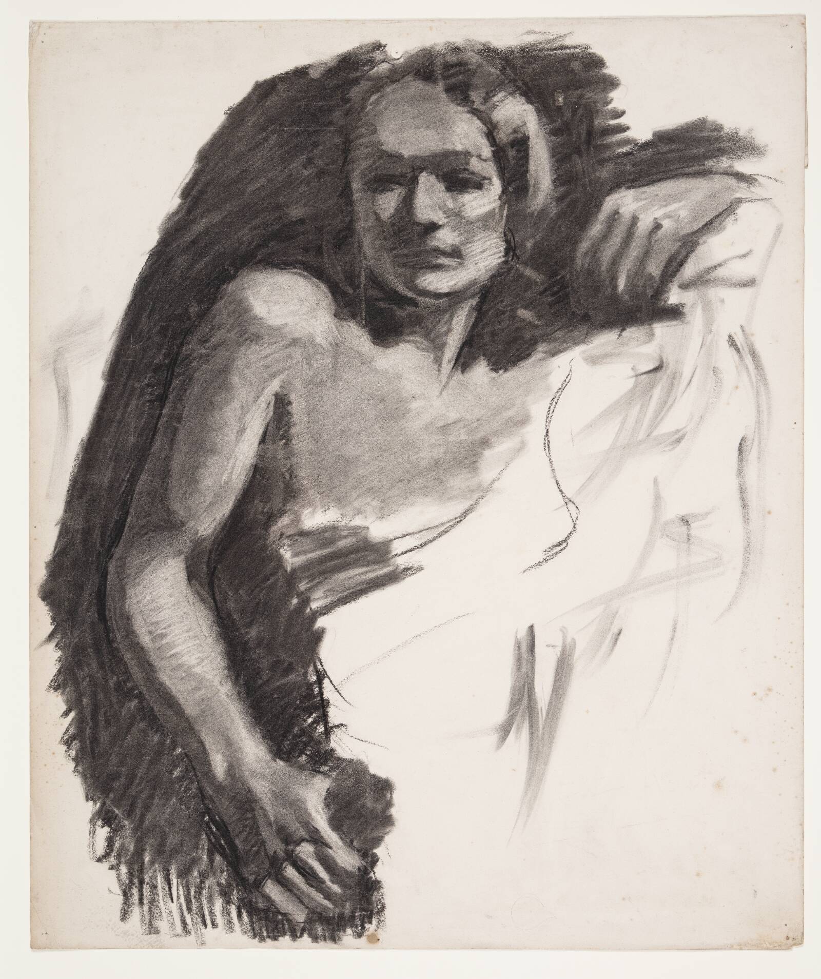 Kvindelig model, Oluf Hartmann, 1901-1905