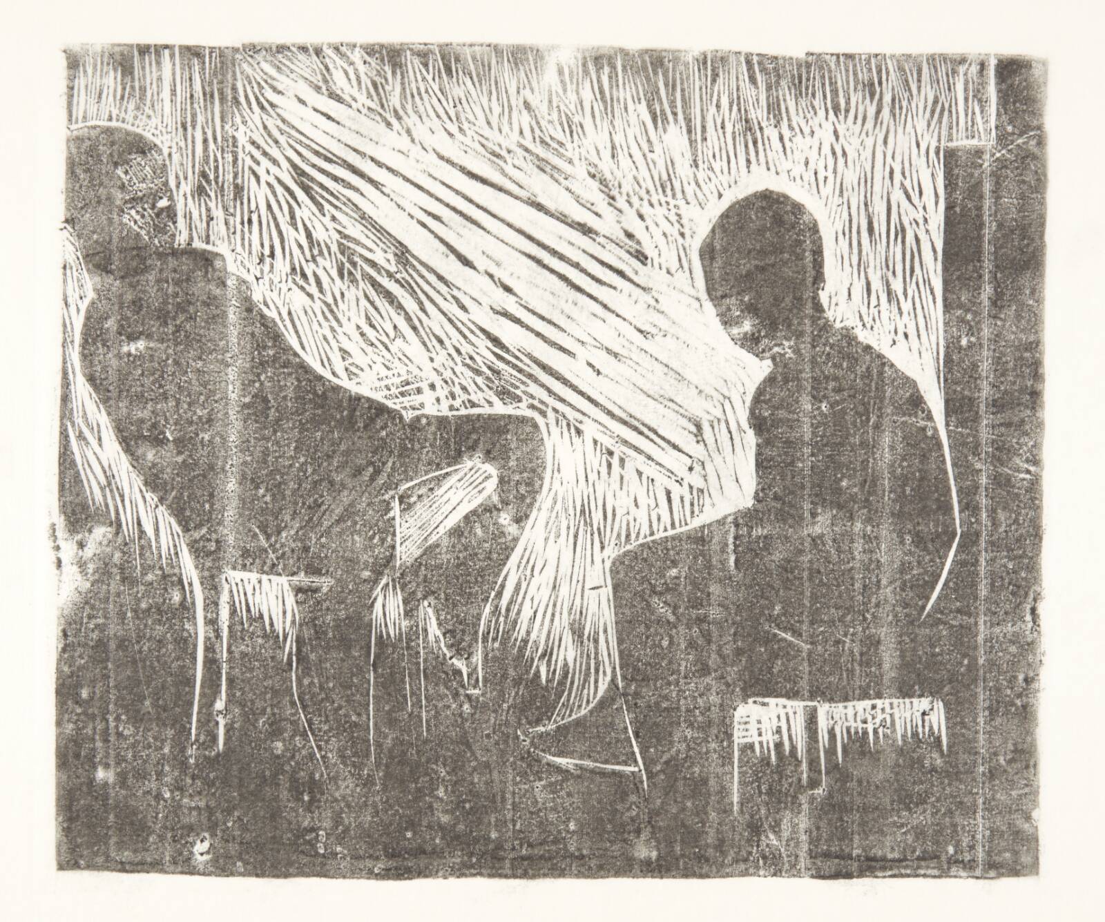 Drenge foran ild, Olivia Holm-Møller, 1875-1970
