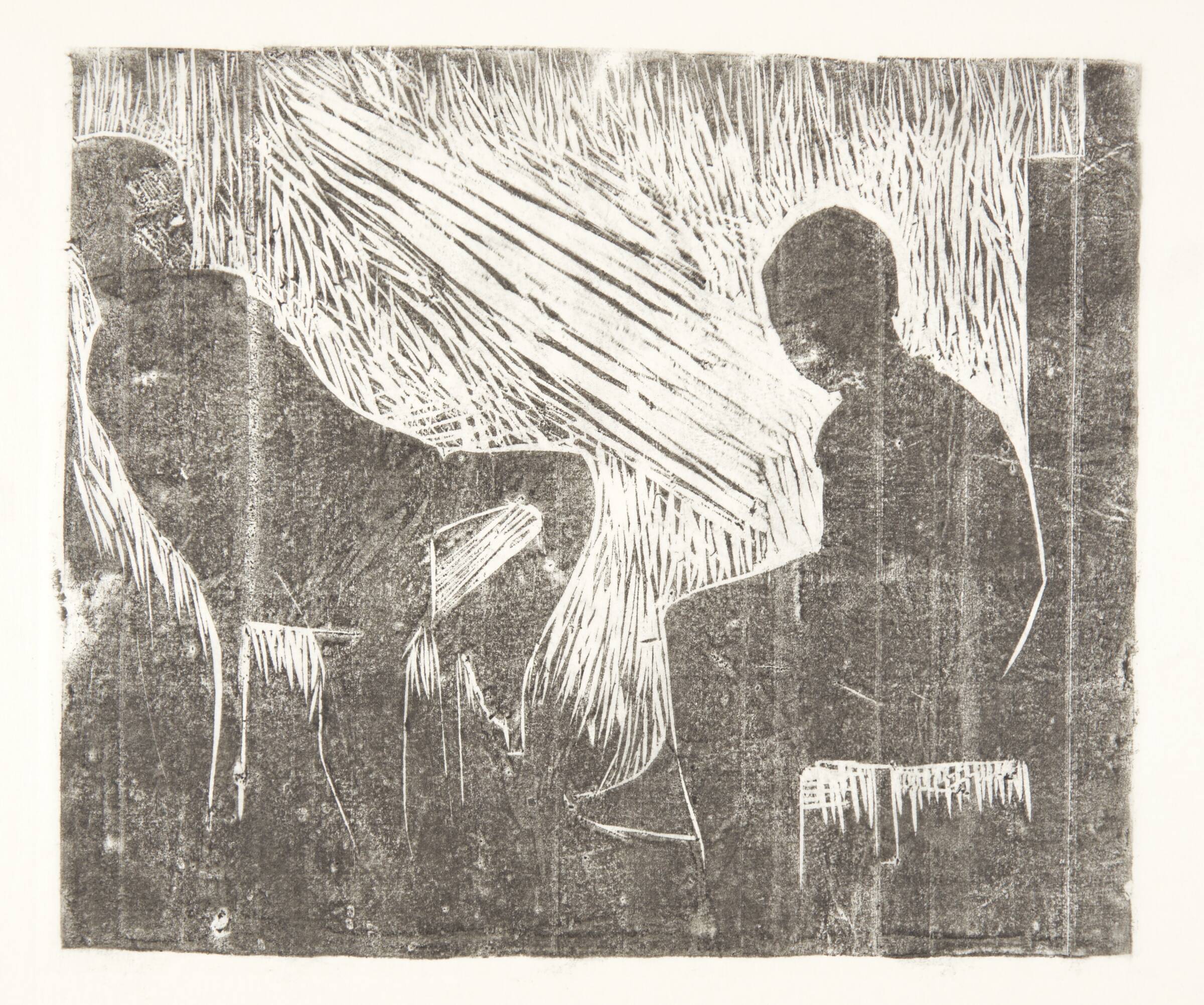 Drenge foran ild, Olivia Holm-Møller, 1875-1970
