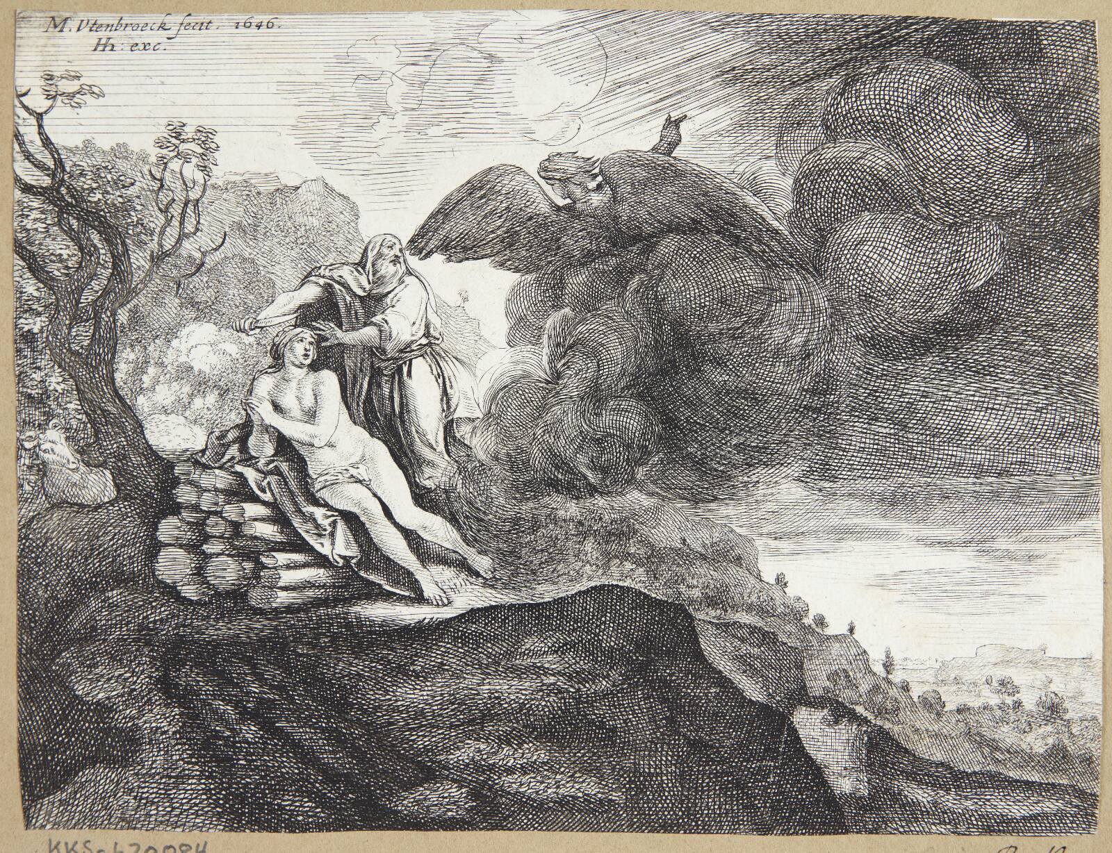 Abrahams offer, Moyses van Wtenbrouck, 1646