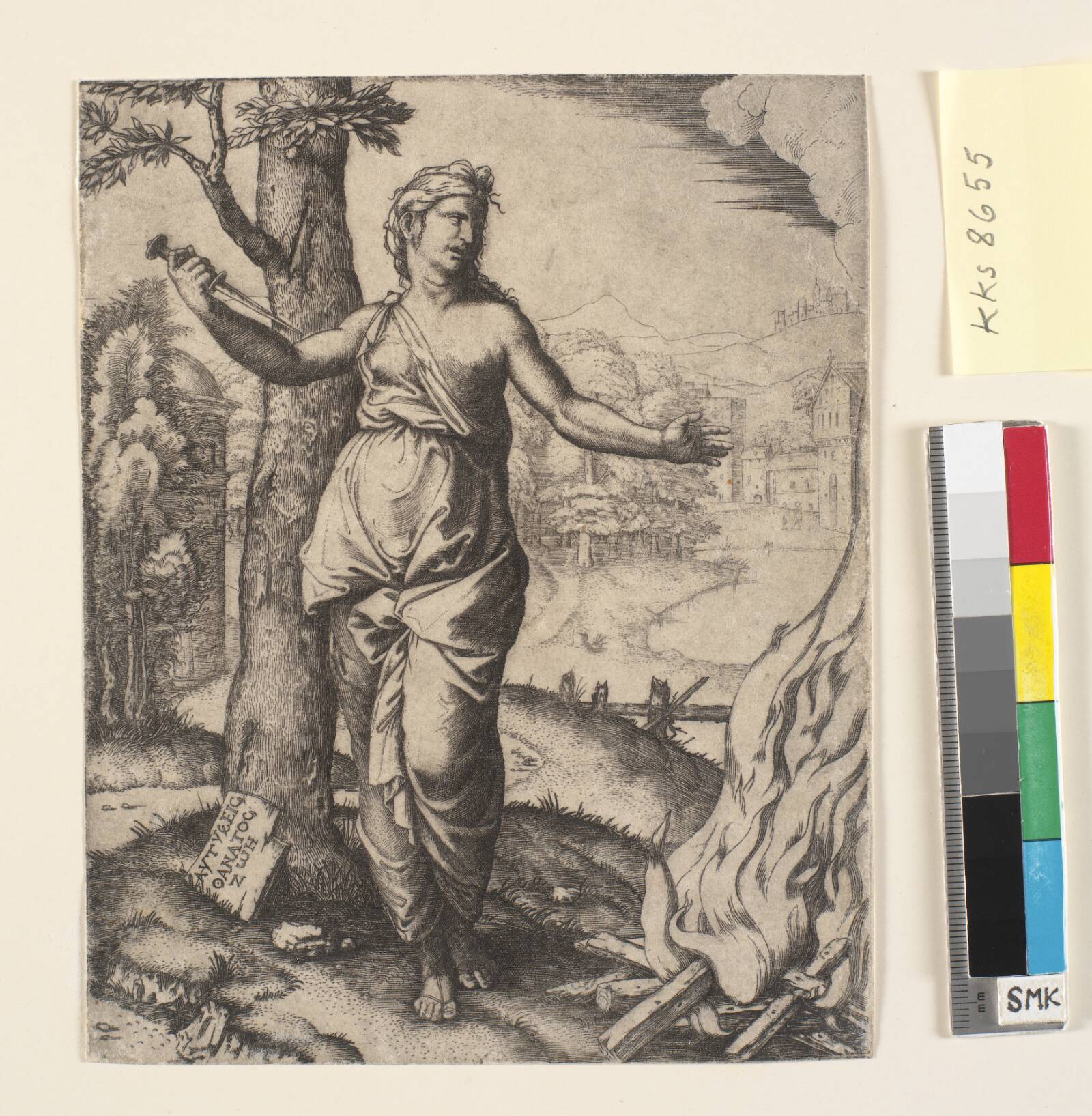 Dido, Marcantonio Raimondi, 1515-1527