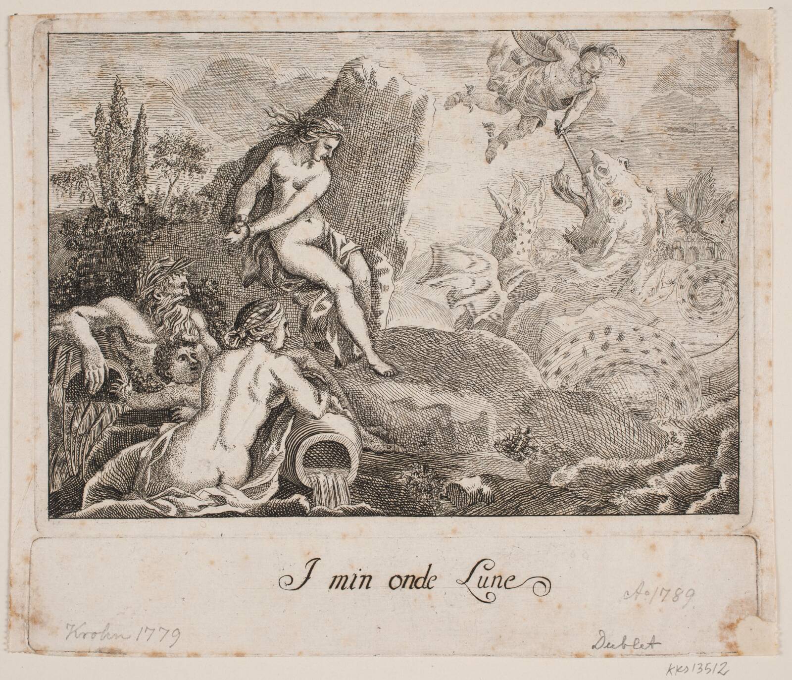 I min onde lune, Ubekendt, 1789