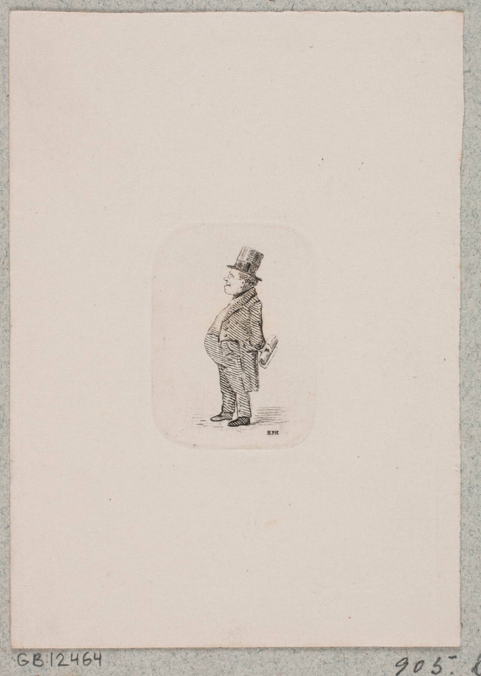 Rådmand Secher, H.P. Hansen, 1829-1899