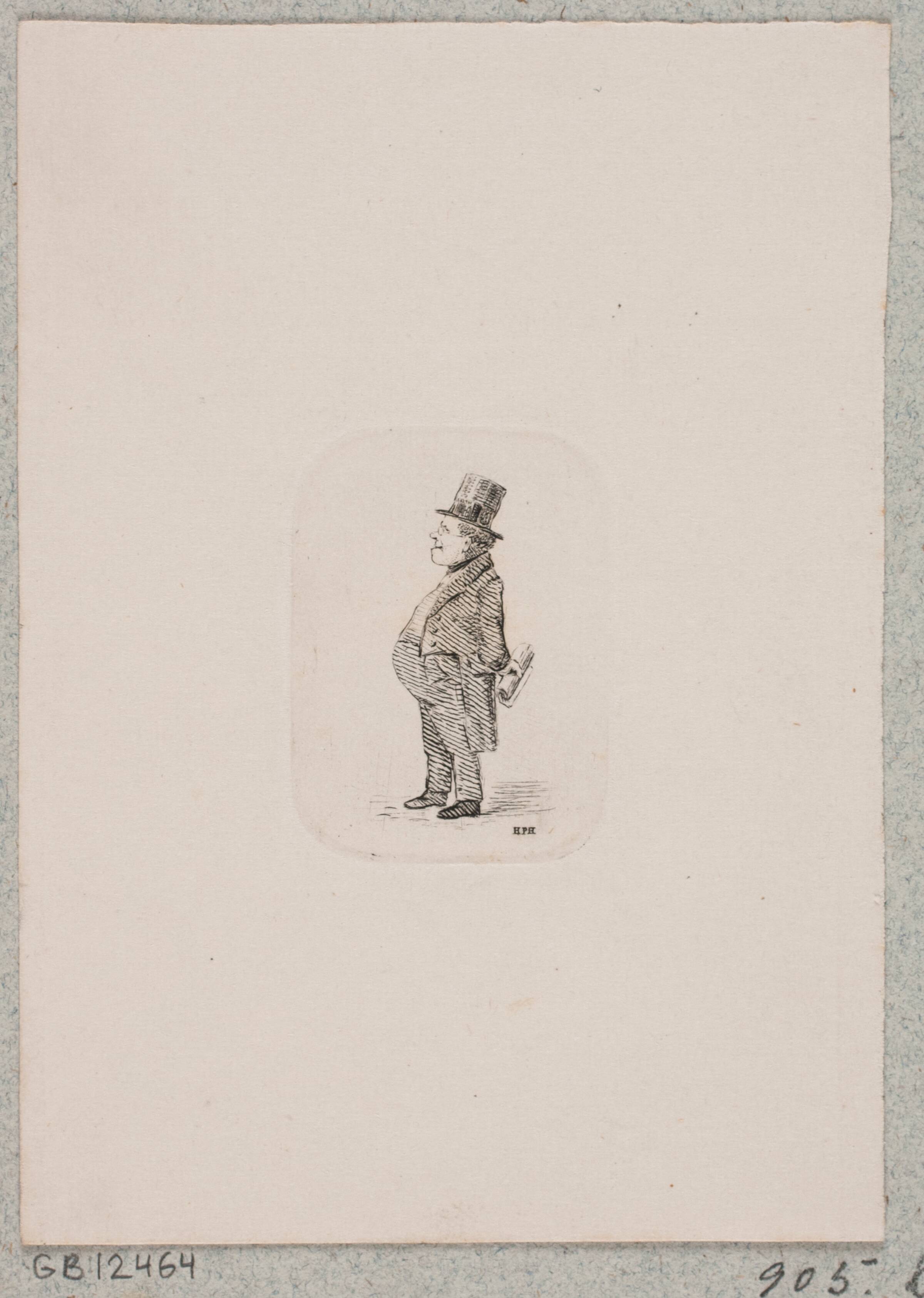 Rådmand Secher, H.P. Hansen, 1829-1899