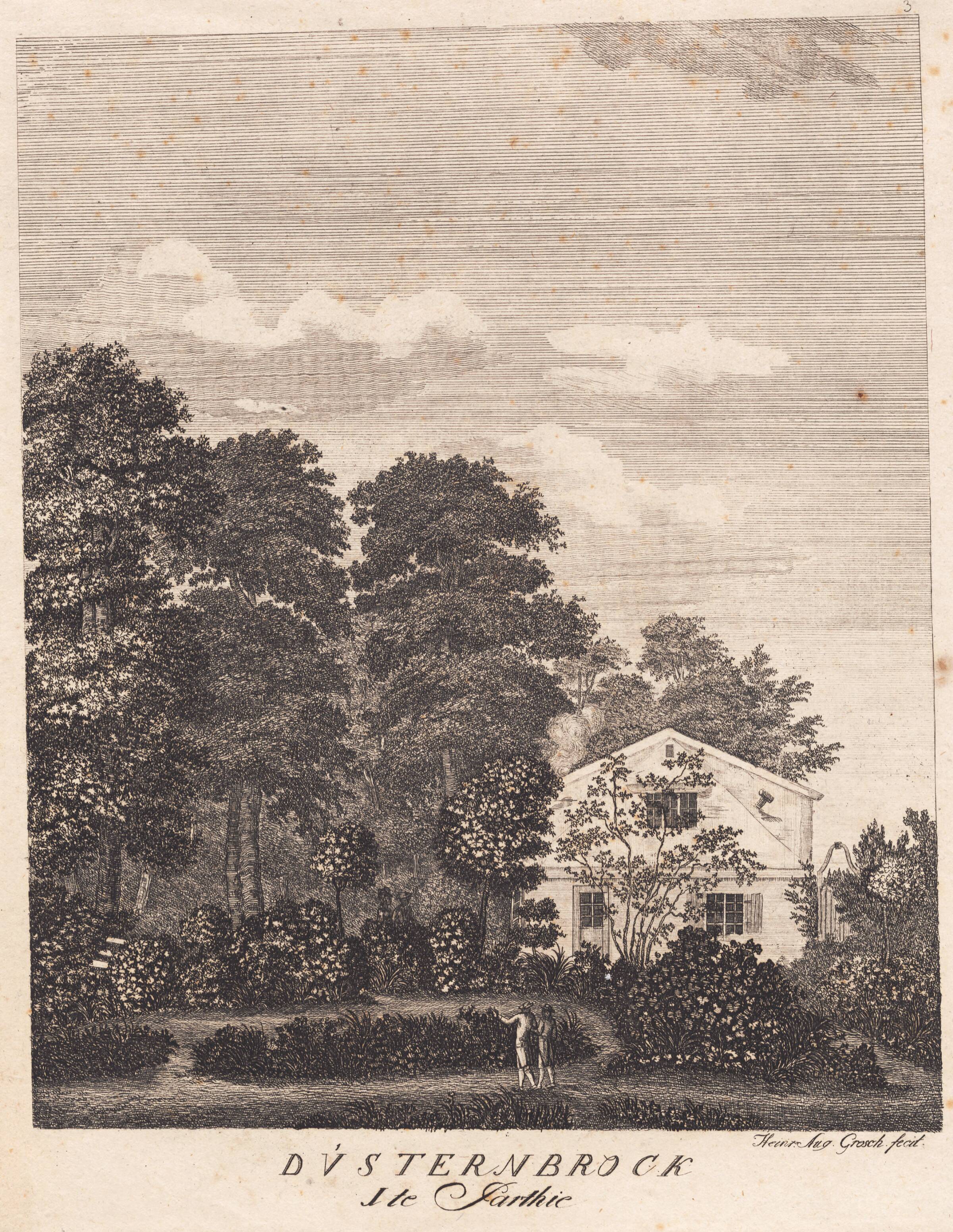 Düsternbrock. 1te Partie, Heinrich Grosch, 1790